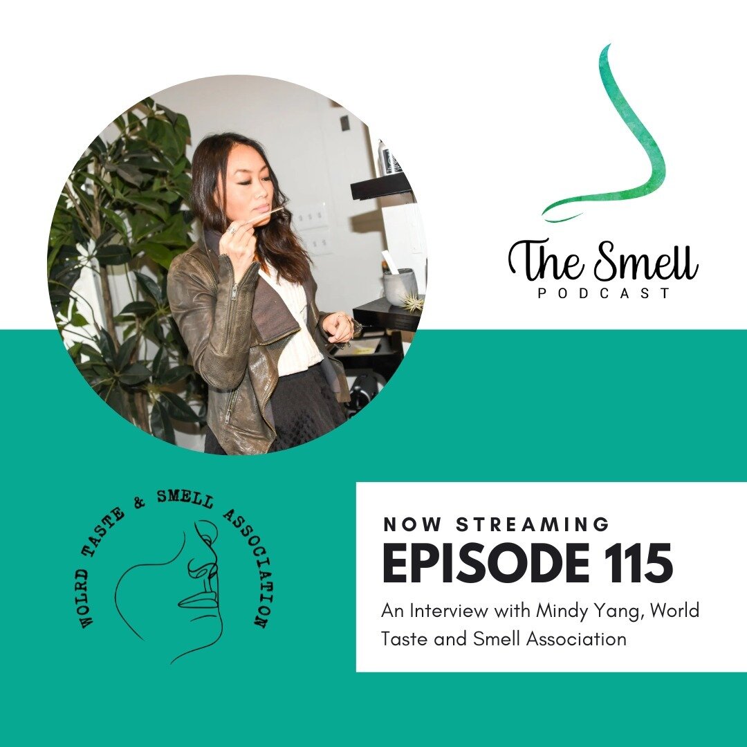 Episode 115 is now streaming! 

In this episode, I chat with Mindy Yang, Co-Founder and Chief Engagement Officer of the World Taste and Smell Association! 

Listen now! 

#worldtasteandsmellday #tasteandsmell