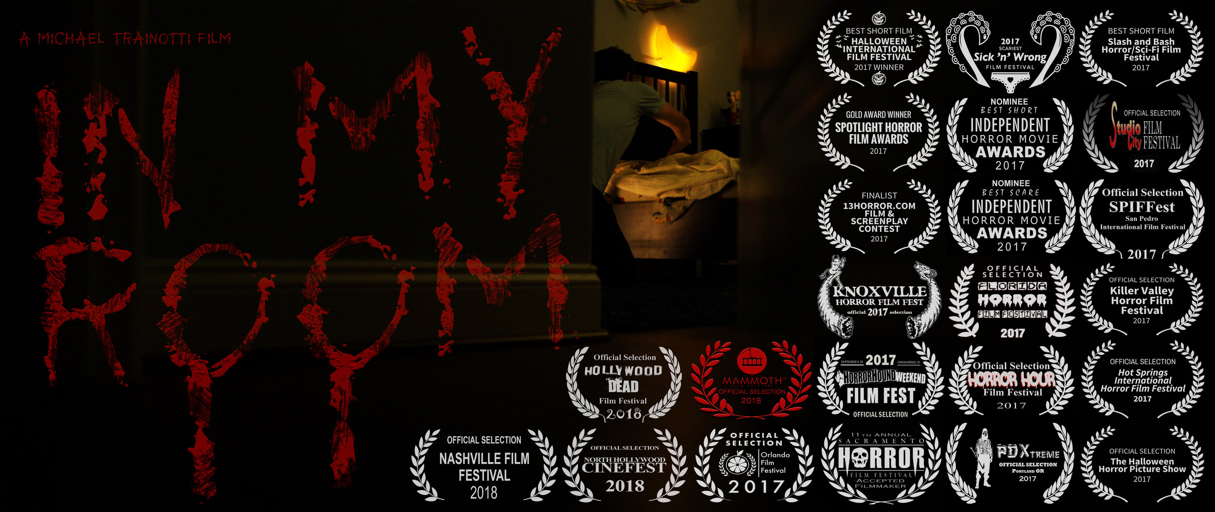 IN MY ROOM (Short Horror Film Trailer)