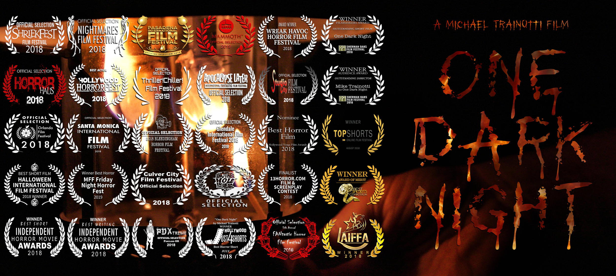 ONE DARK NIGHT (Short Horror Film Trailer)