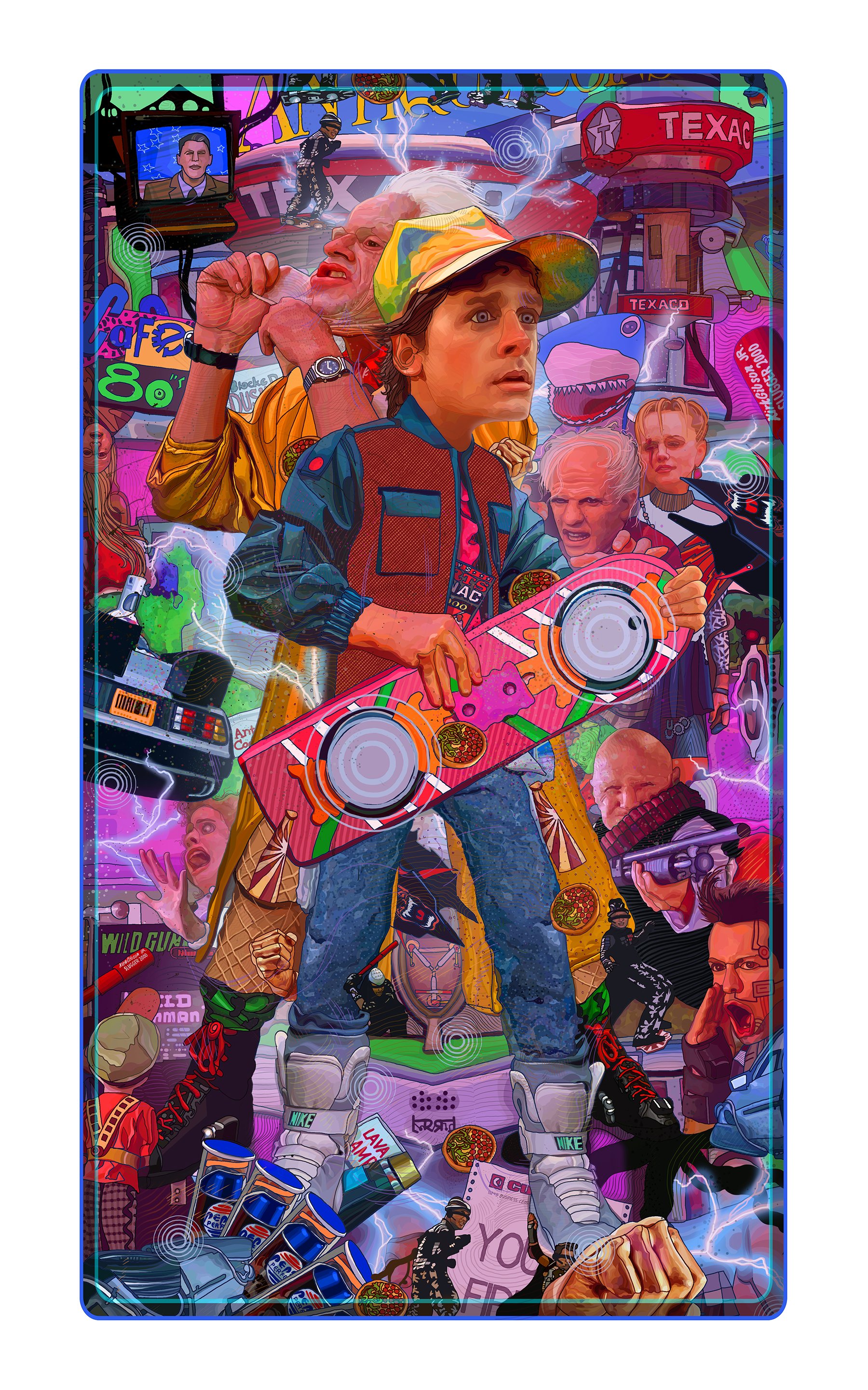 BTTF II 'The Future'  for Gallery 1988