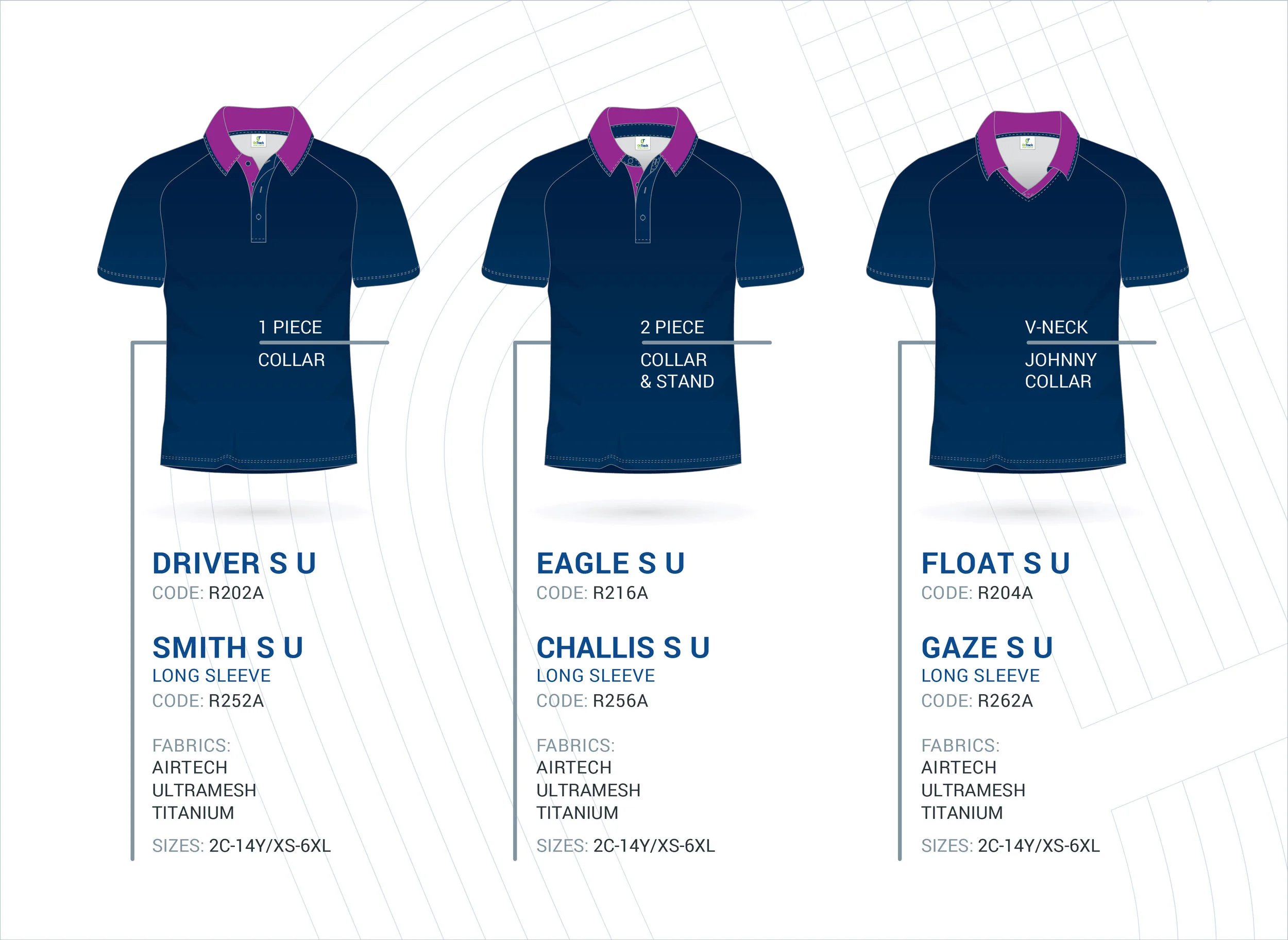 Unisex Raglan Sleeve Polo's