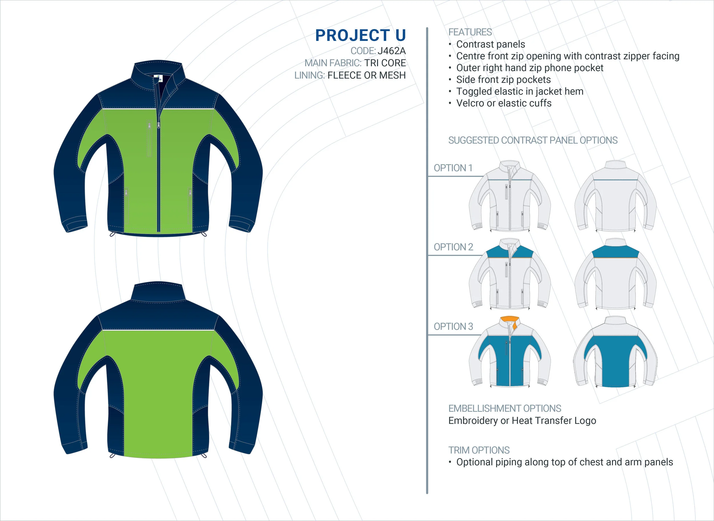 Unisex Project Tri-Core Jacket