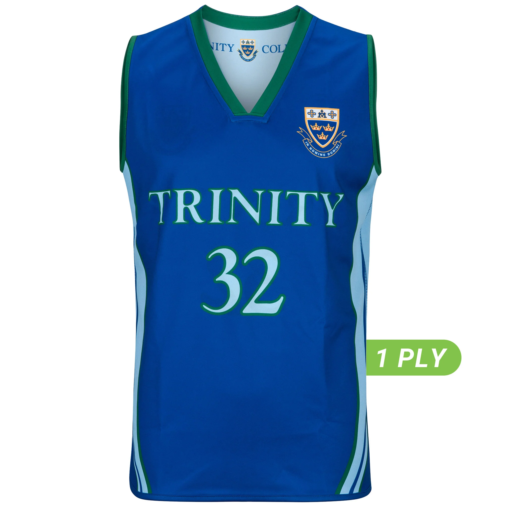 1 PLY Reversible Basketball Singlet