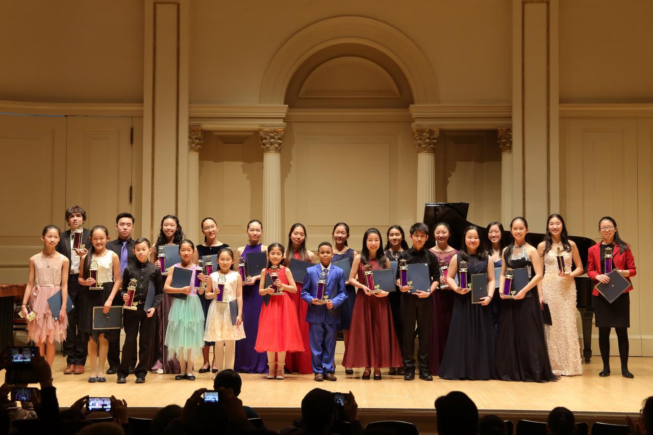 2018 National Young Musicians Showcase Competition Grand Winners