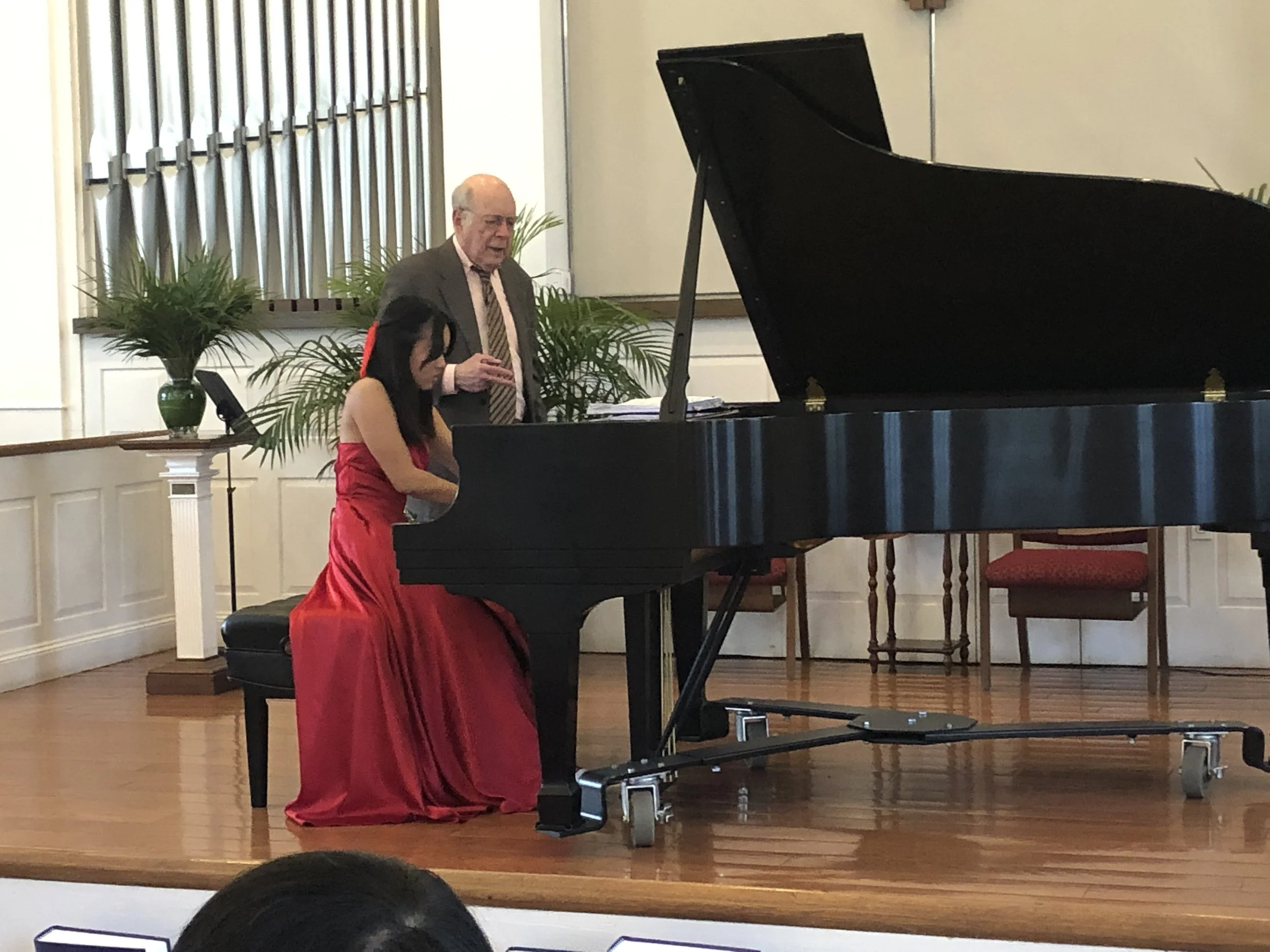 Piano Master Class with Mr. Victor Rosenbaum