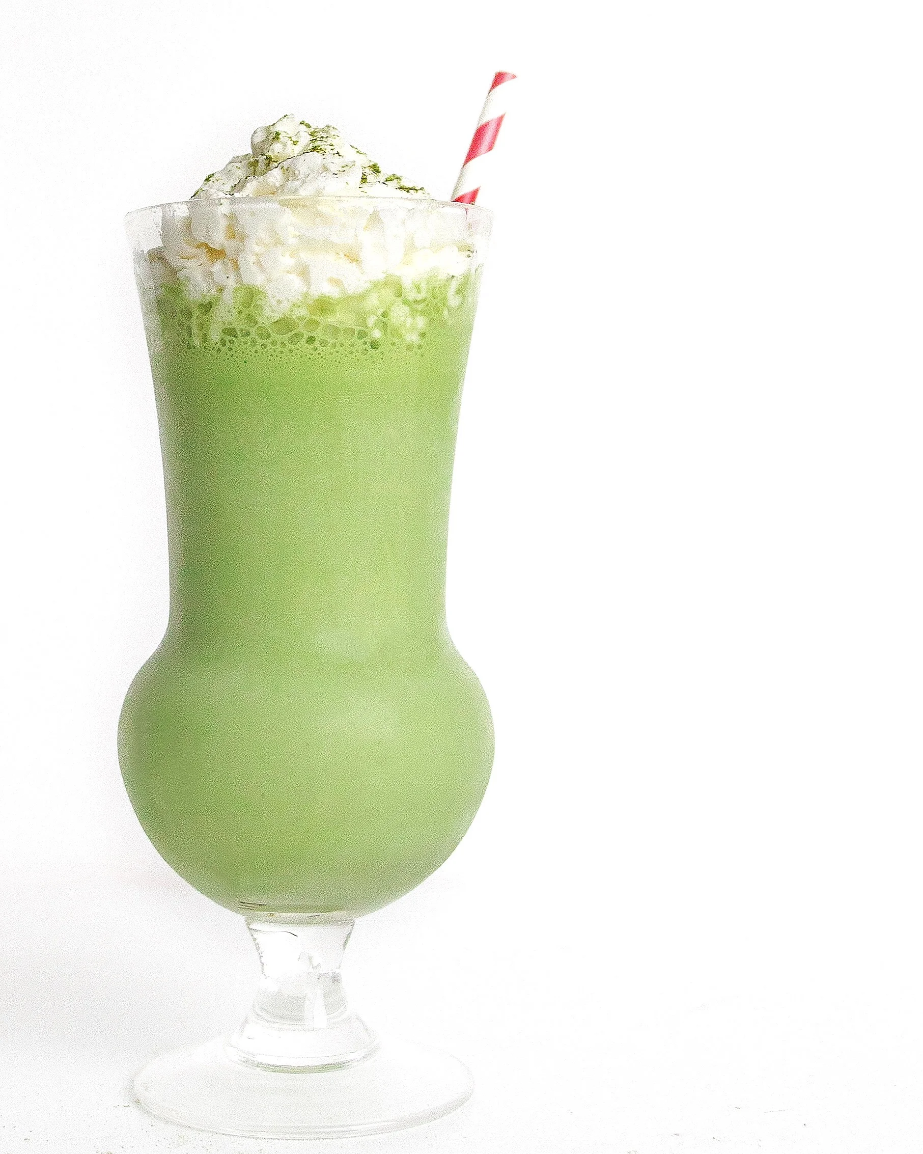      

 
   3 scoops vanilla ice cream  1/4 cup condensed milk  1 tablespoon honey  2 teaspoons Matcha powder  Blend everything together. Taste &amp; adjust to your liking. Add some honey if you wish. 
 






















     