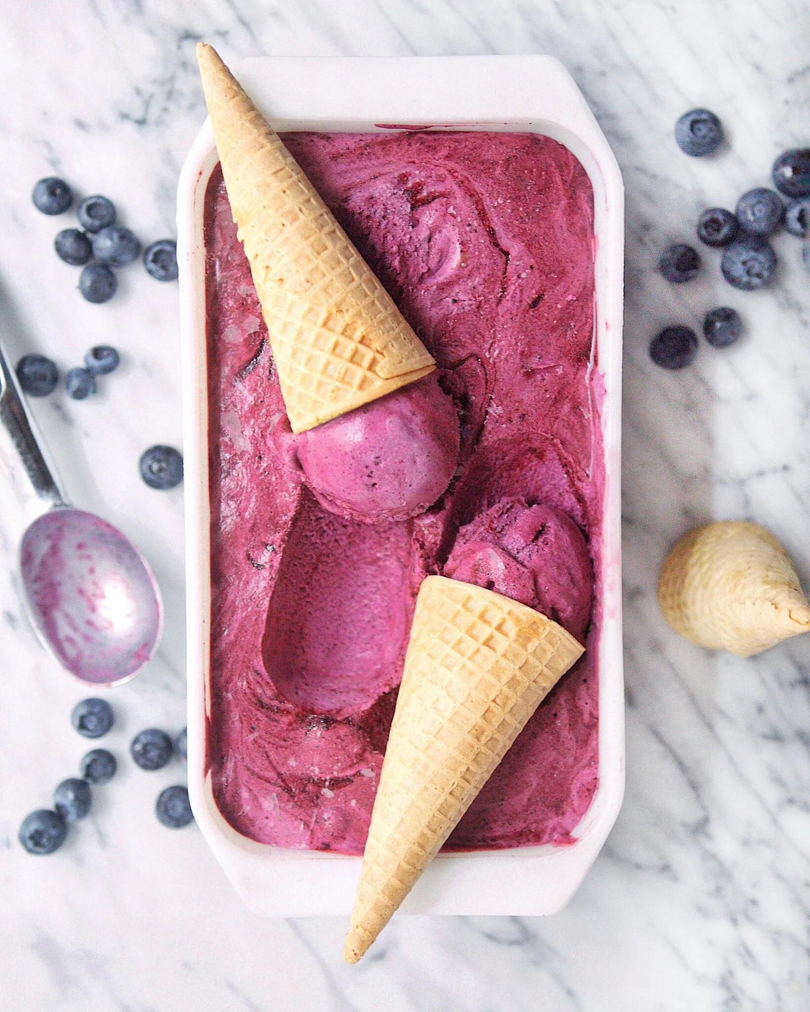 Blueberry Ice Cream