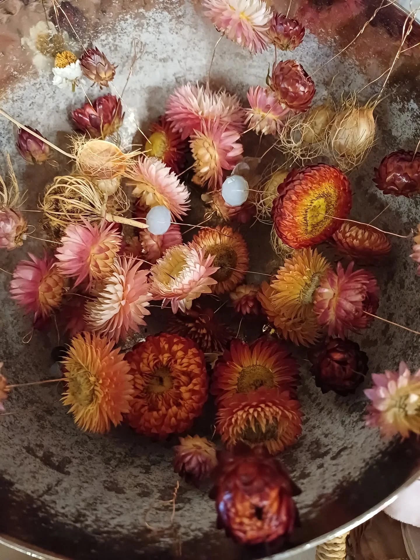 It was a slow start today. Candle lit, kettle on, oats soaking, and chores done. A day for drying orange slices, fruit cake baking, and Christmas card making. Wholesome. 
Don't be fooled into thinking I'm ahead of the game, though. No tree, no shoppi