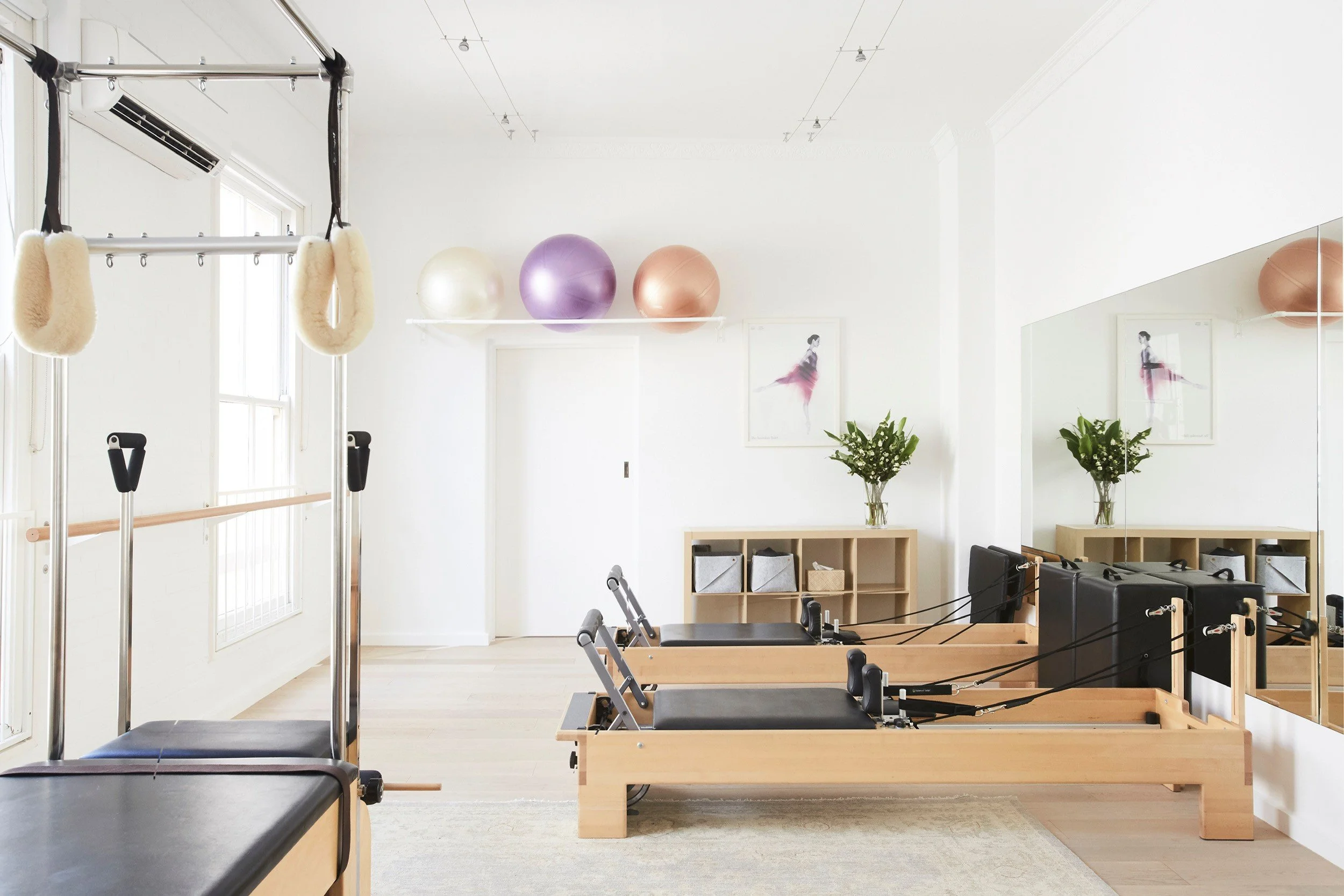 An image of the equipment at the Clinical Pilates studio in South Yarra, Master Pilates