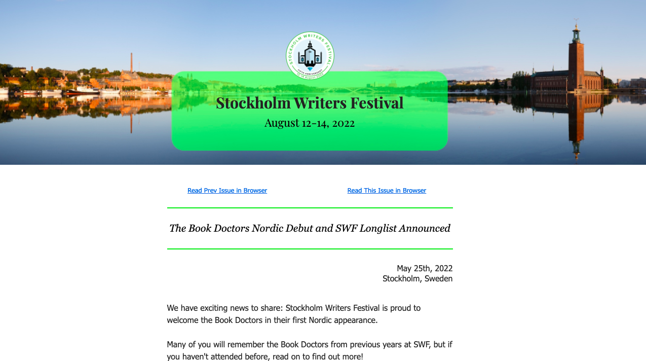 Newsletter - May 25th, 2022