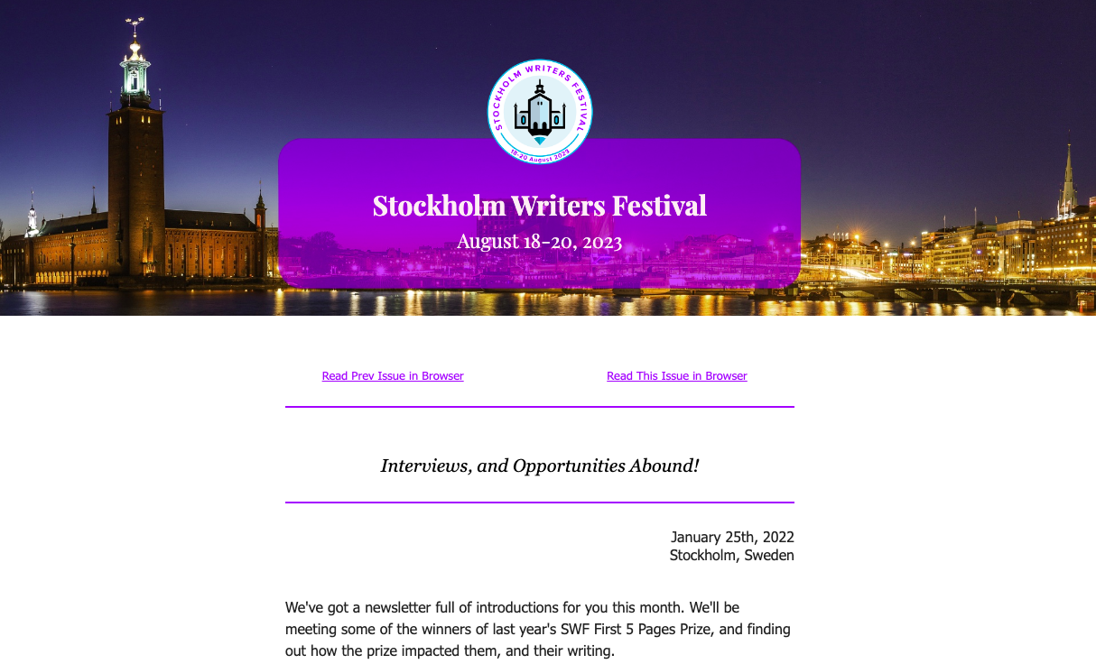 Newsletter - January 25th, 2023