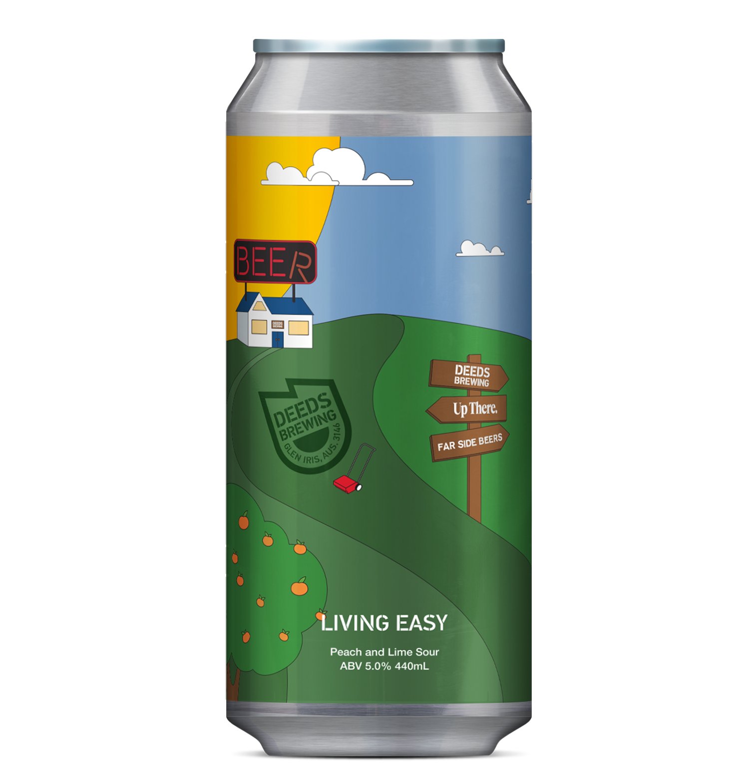 Living Easy - Deeds X Up There X Far side Collab