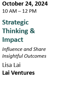 Session 1 - Strategic Thinking and Impact