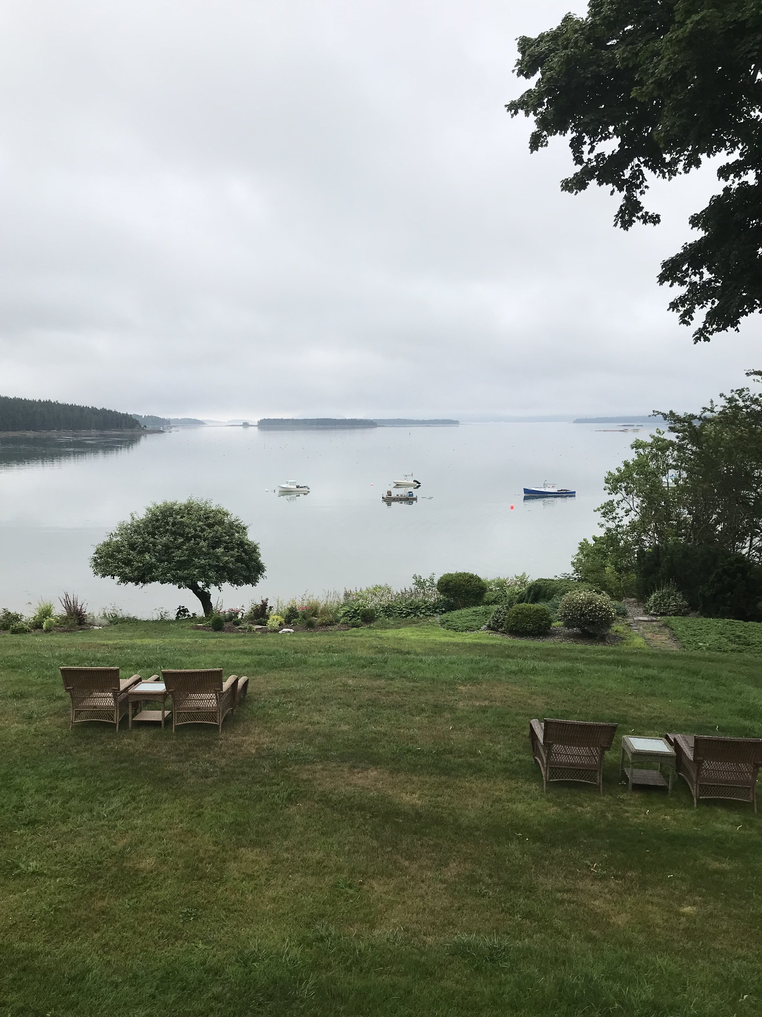 view from Acadia Bay Inn
