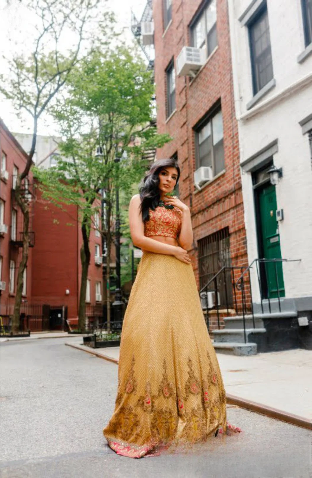 HSY_ Chiffon Lehenga Adorned with Resham Work with a Silk Choli_page-0001 (1).jpg