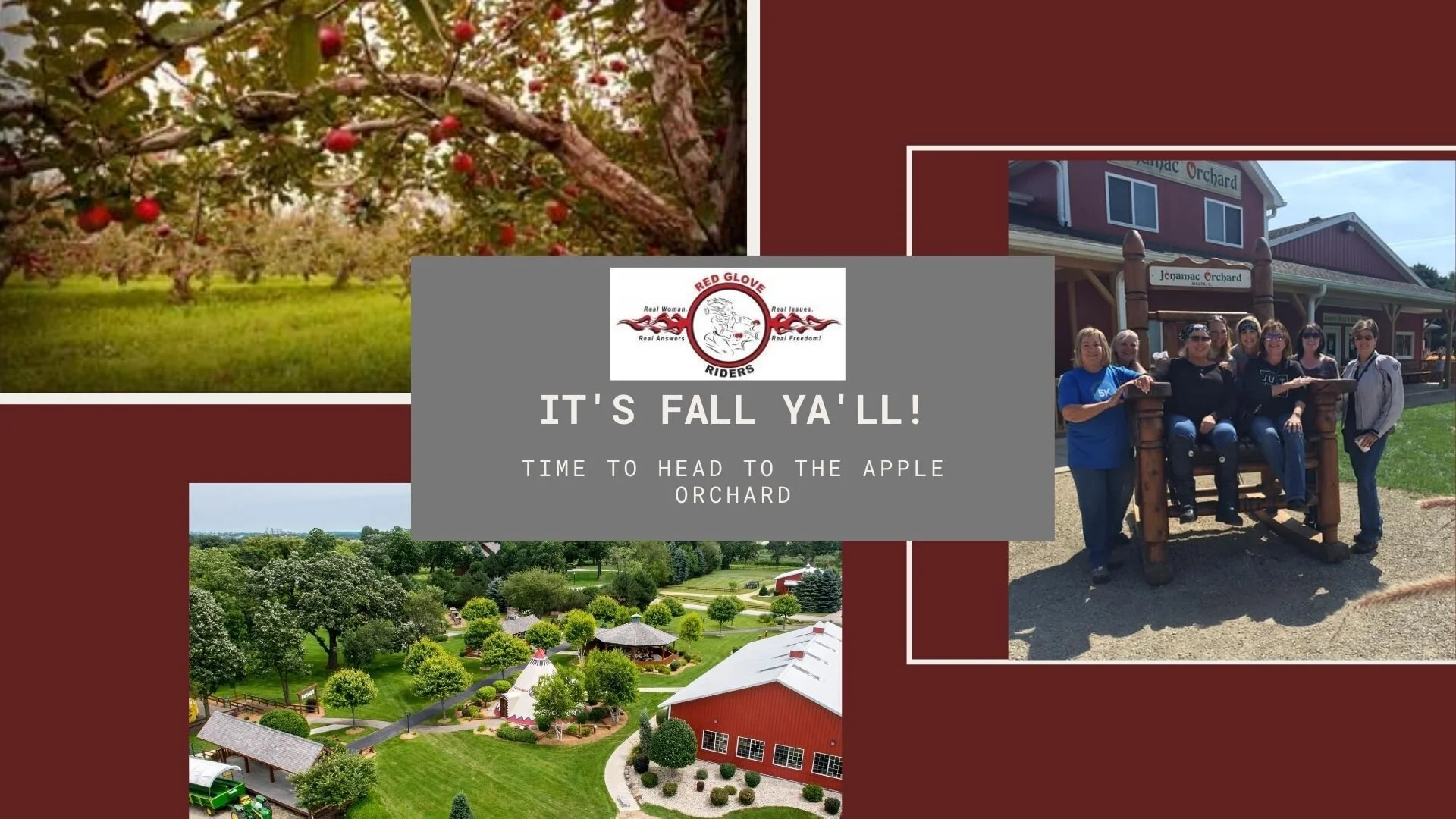It's Fall Ya'll! - Red Glove Riders Head to Royal Oak Farm Orchard