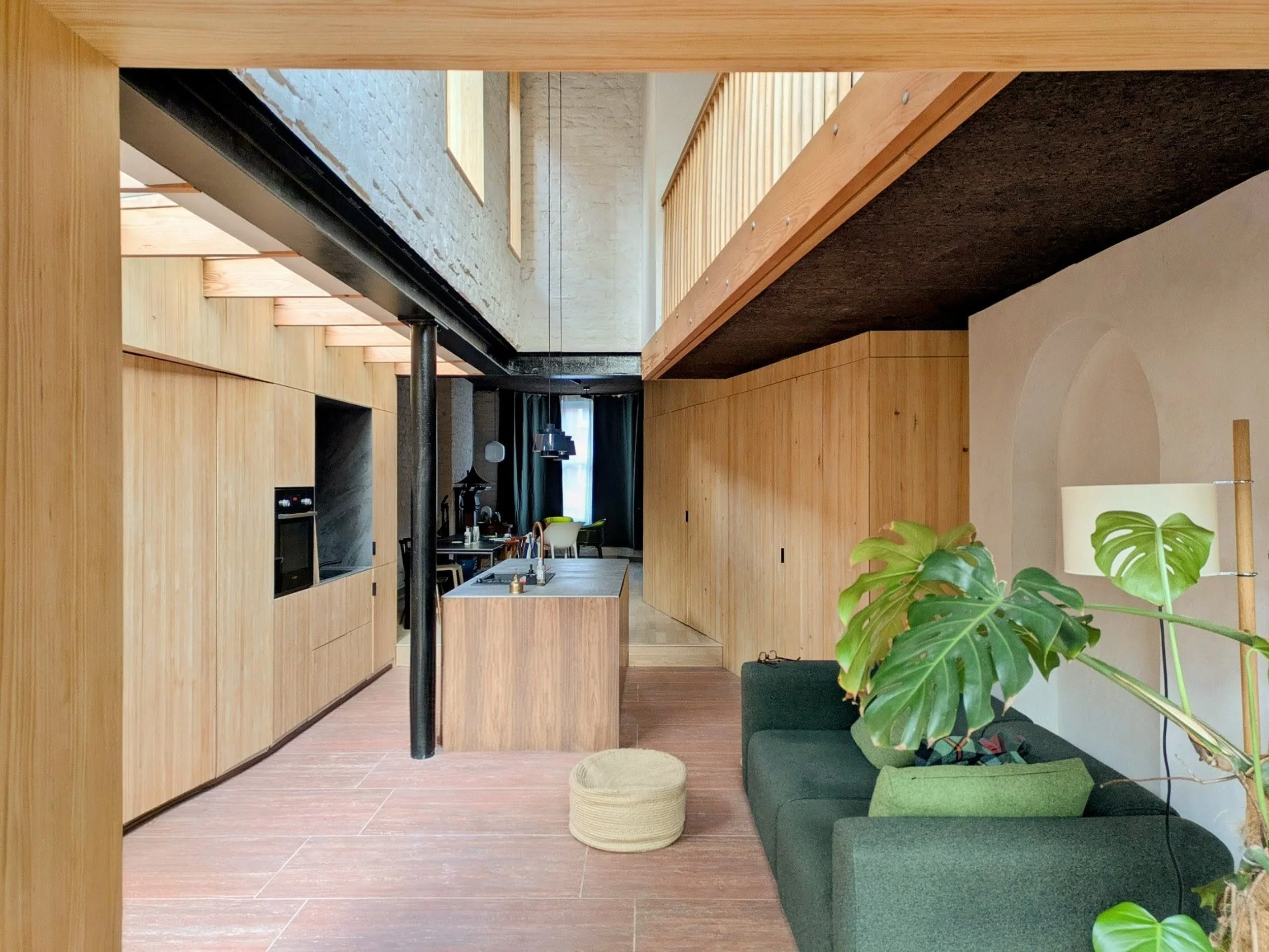 Bold Family terraced house side and rear extension, new dormer, and full renovation  in Peckham Rye, UK SE15