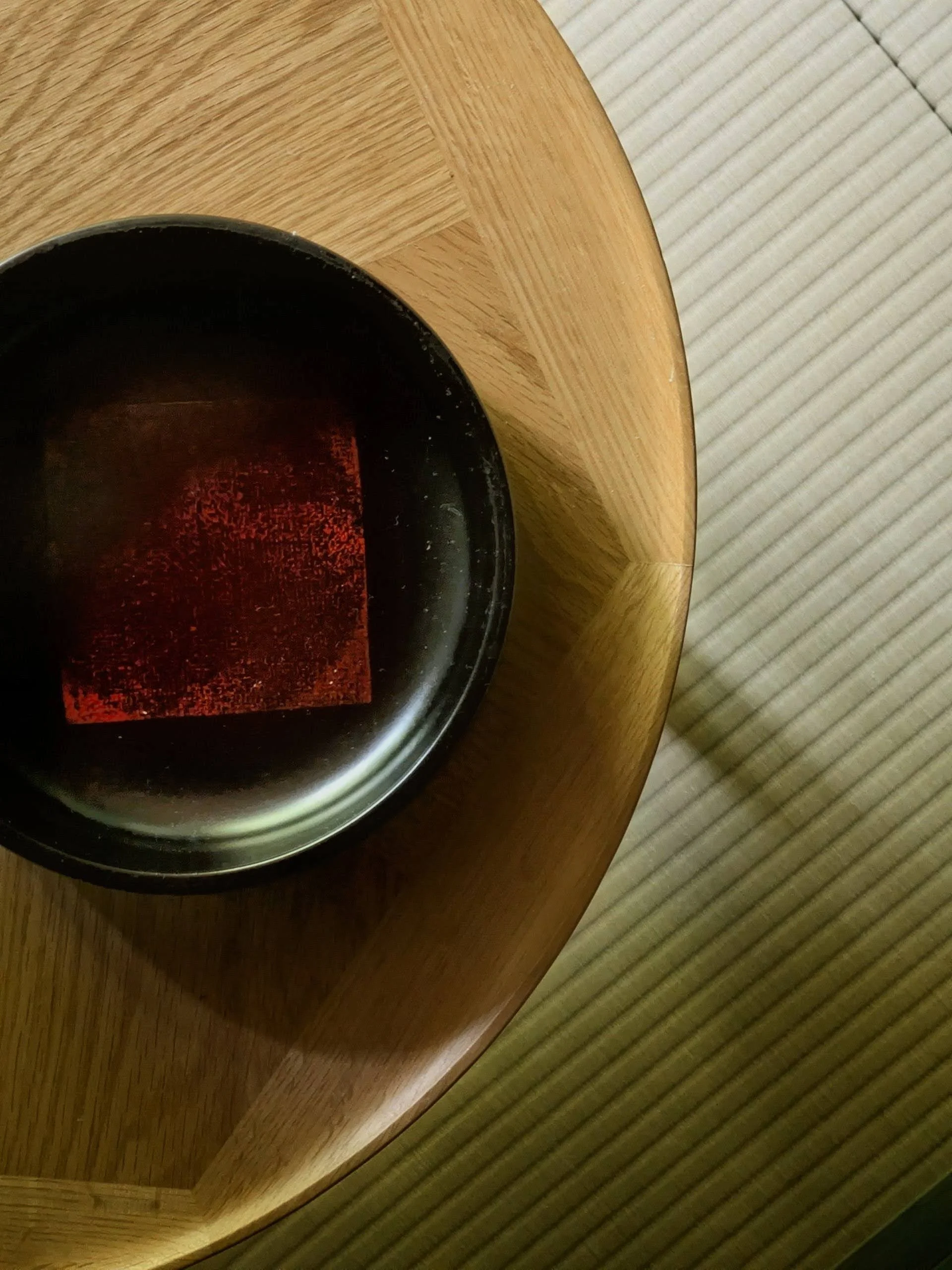 Polysmiths documenting the Japanese tradition of honouring time, texture, and natural materials that shapes the practice's approach to bespoke interior design in London.