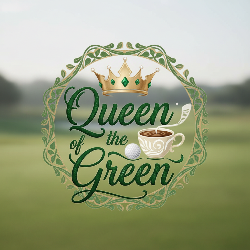 chat gpt queen of the green coffee and conversations logo.png