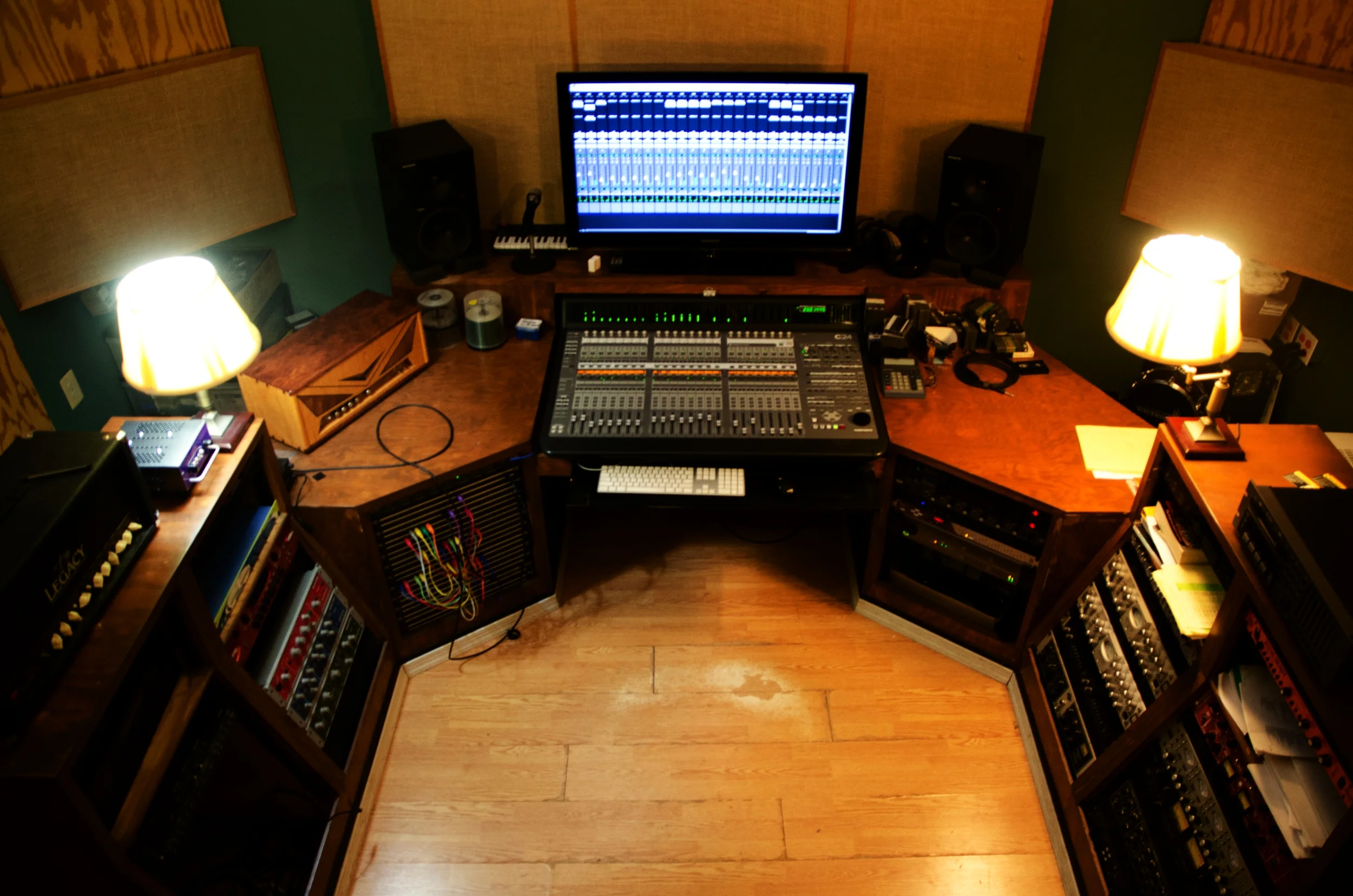 Record your next project with us in our recording studio!