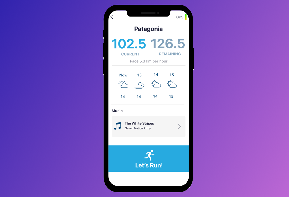 With HealthKit integration, you can track your runs right within the app.