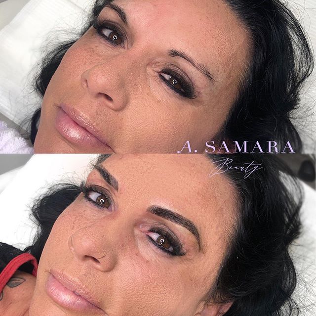 Sunday brow transformation! September 15th is the last day to book initial Microblading sessions 👍🏽✌🏽
.
.
.
Online Booking - asamarabeauty.com/contact .
.
.
#milwaukeemicroblading #microbladingnearme #bestmicrobladingnearme #microbladingbrows #phi
