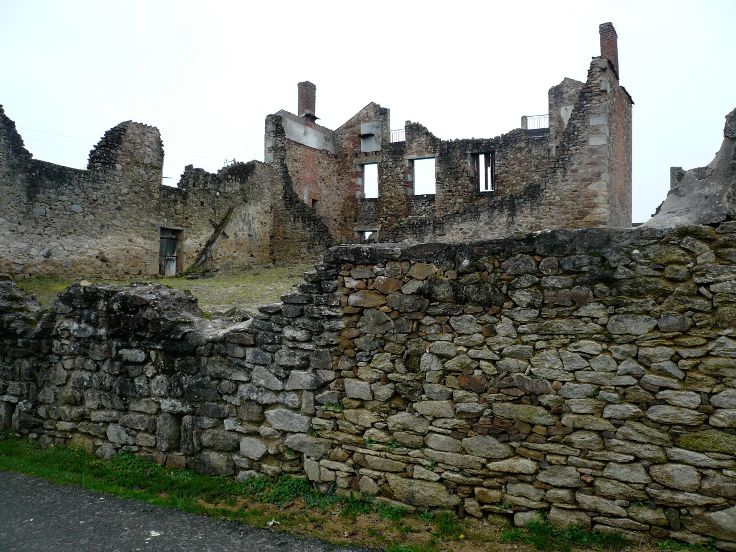 Oradour-sur-Glane, France, destroyed by the 2nd SS Panzer Division, World War II