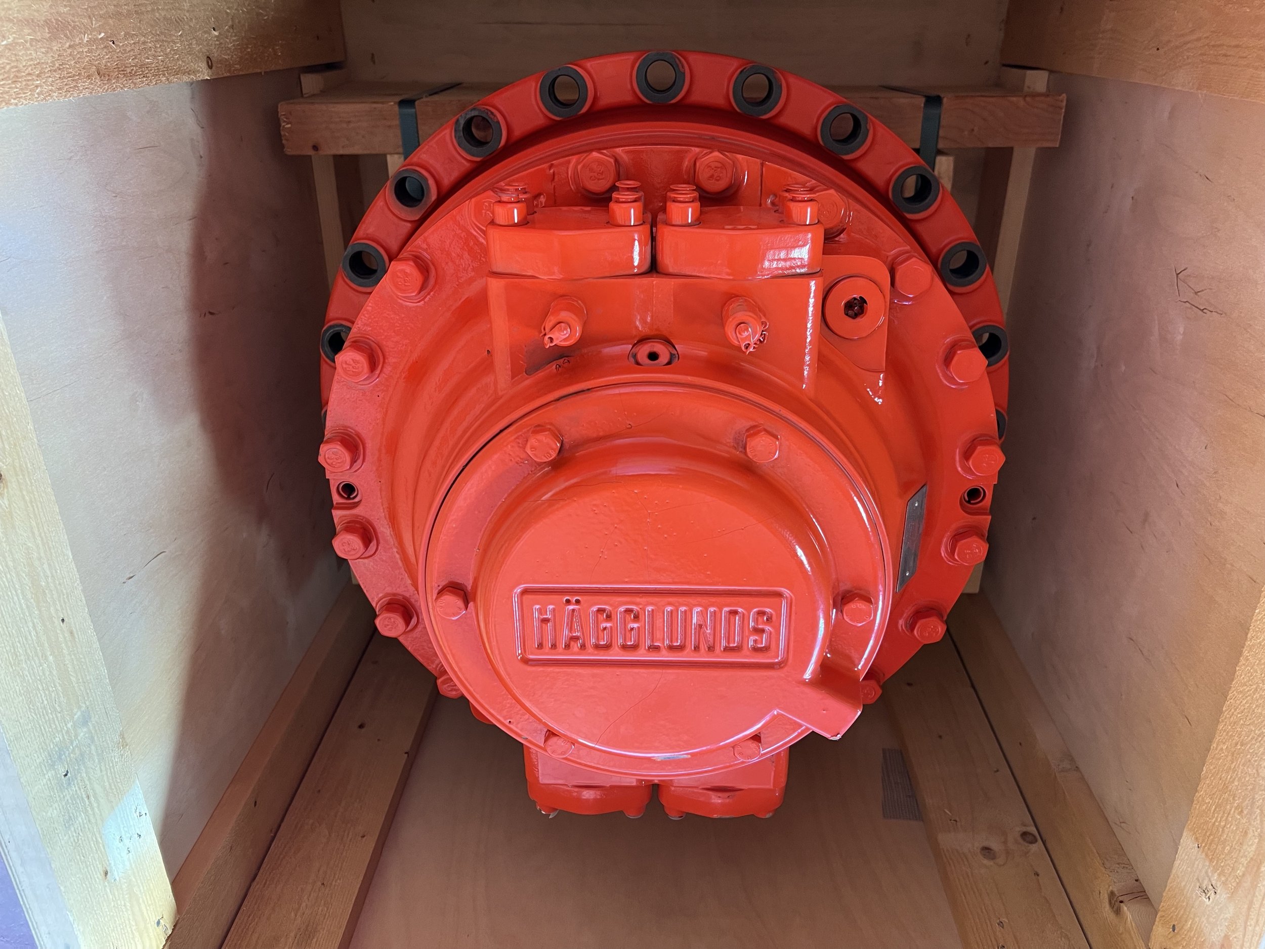 Hagglunds R939001528 CA210 210 CA0N0C 02 00 Radial Piston Shrink Disc Coupled Hydraulic Motor