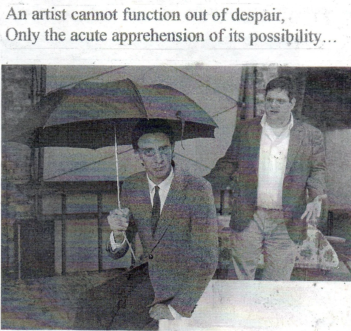 A CALL TO ARMS &amp; LEGGING IT (a stump speech.."The Greatest Prize")