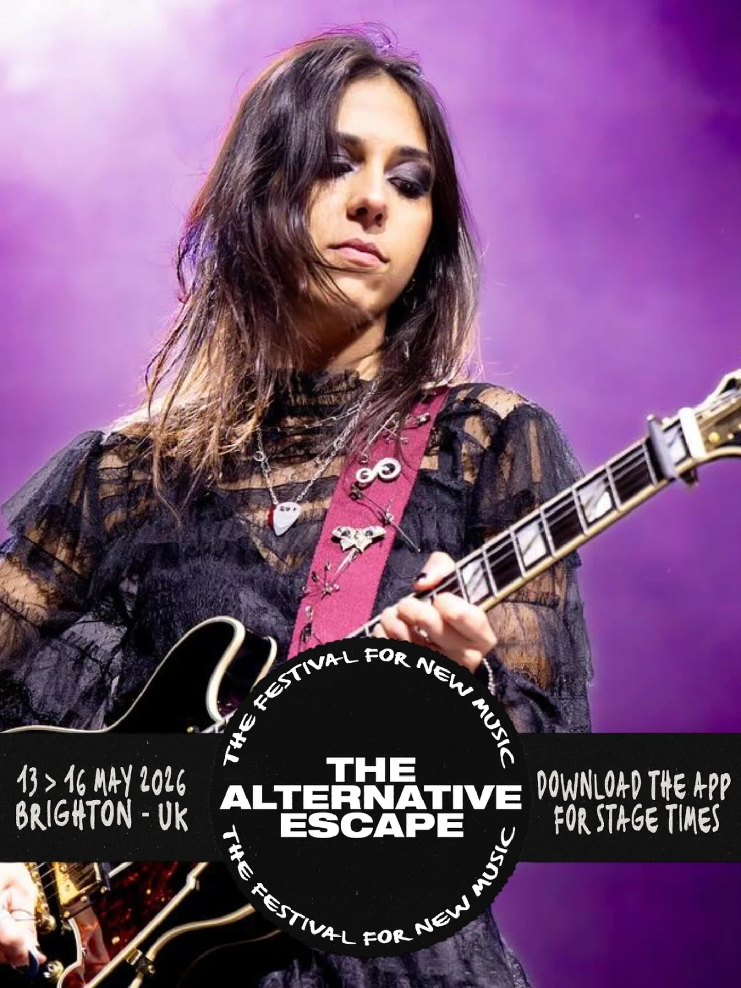 Hello hello we&rsquo;re backkkk!! 🤩

Absolutely buzzing to be coming back to Brighton to play the @sesac official Alternative Escape @greatescapefest stage ✨

Thursday 14th May - 12pm at @fiddlerselbow_btn - free entry! x

Photo by the brilliant @sa