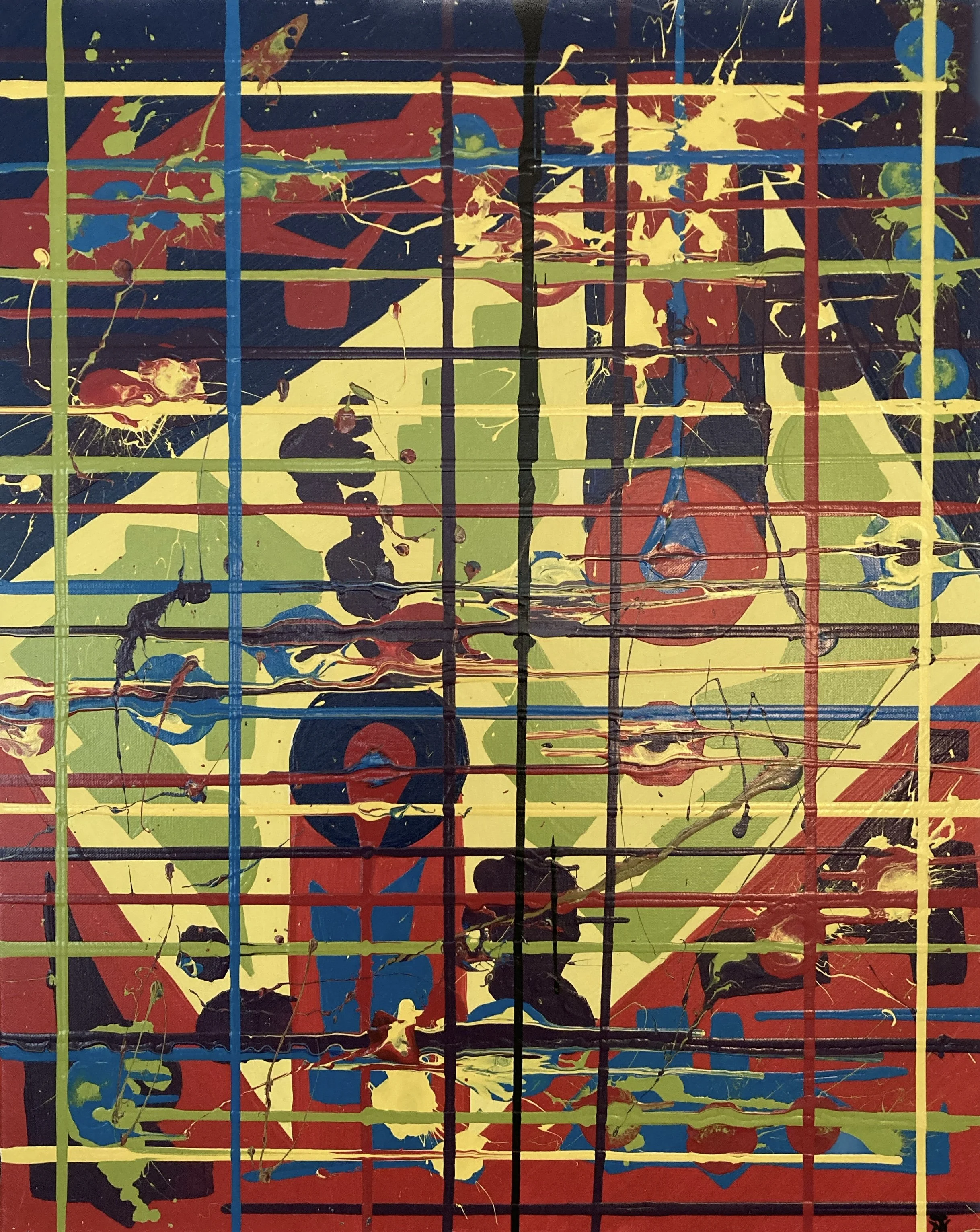 "Missed Connections", 24x36, Acrylic on Canvas