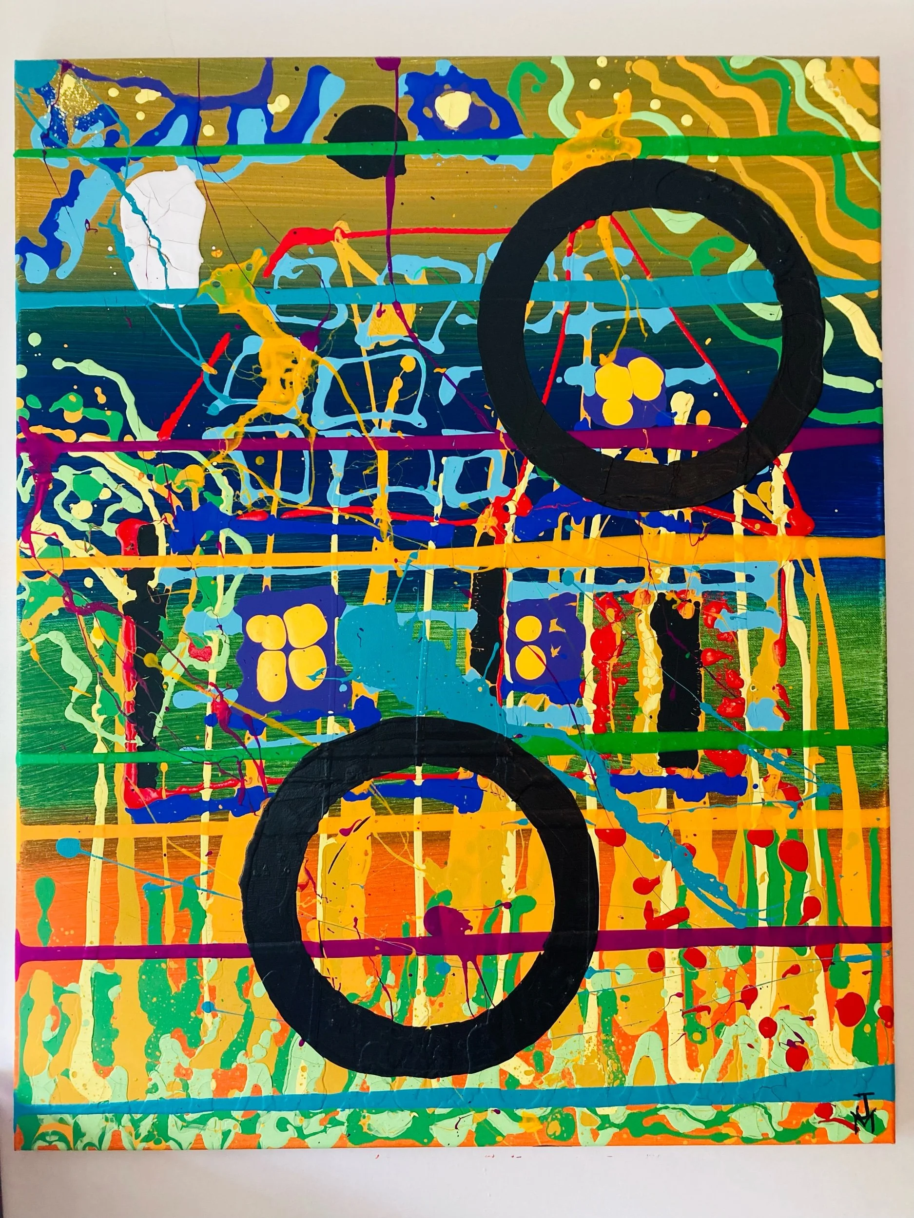 "The Abduction of Governor Whitmer", 24x36, Acrylic on Canvas