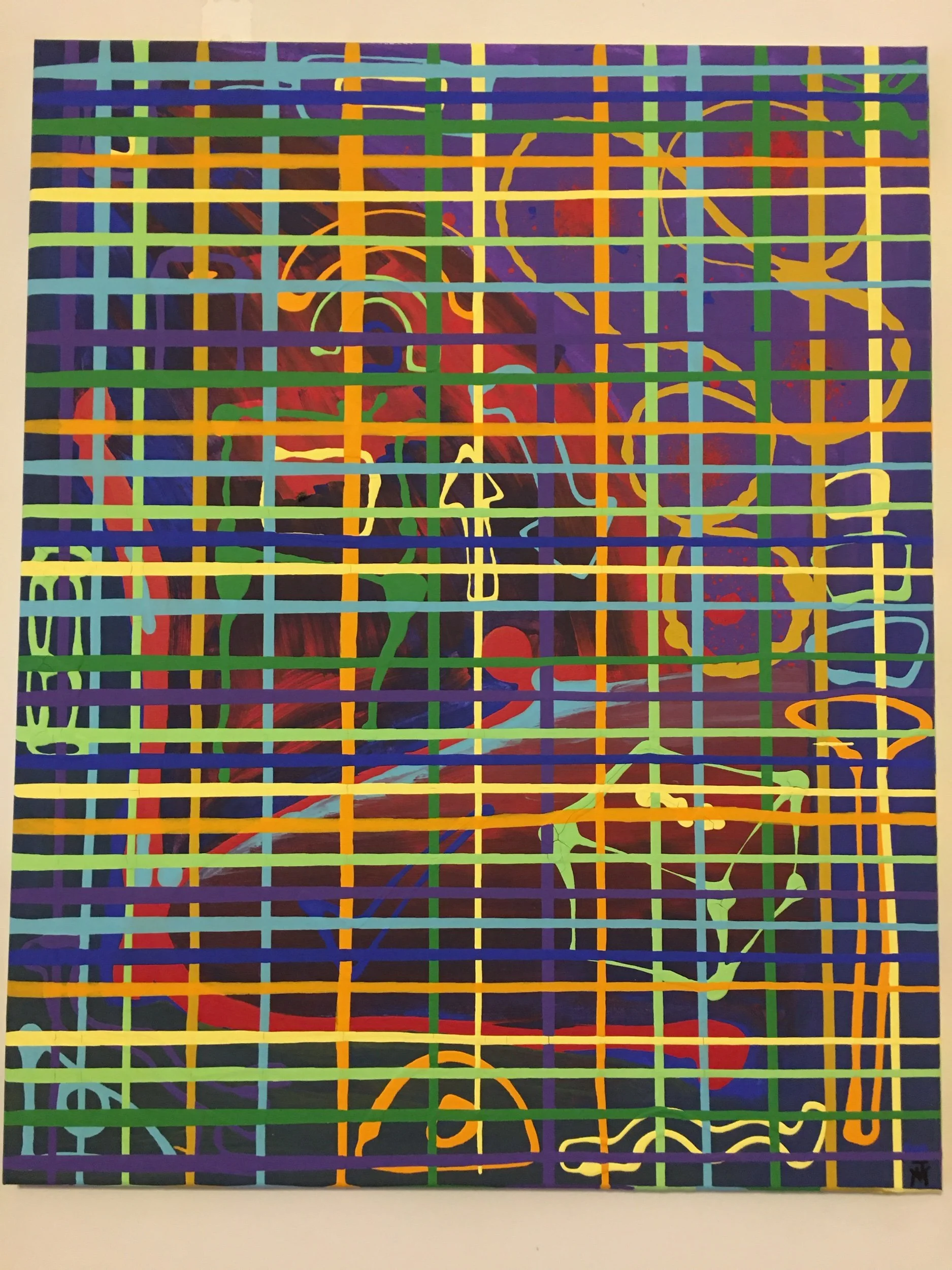"The First Debate", 24x36, Acrylic on Canvas