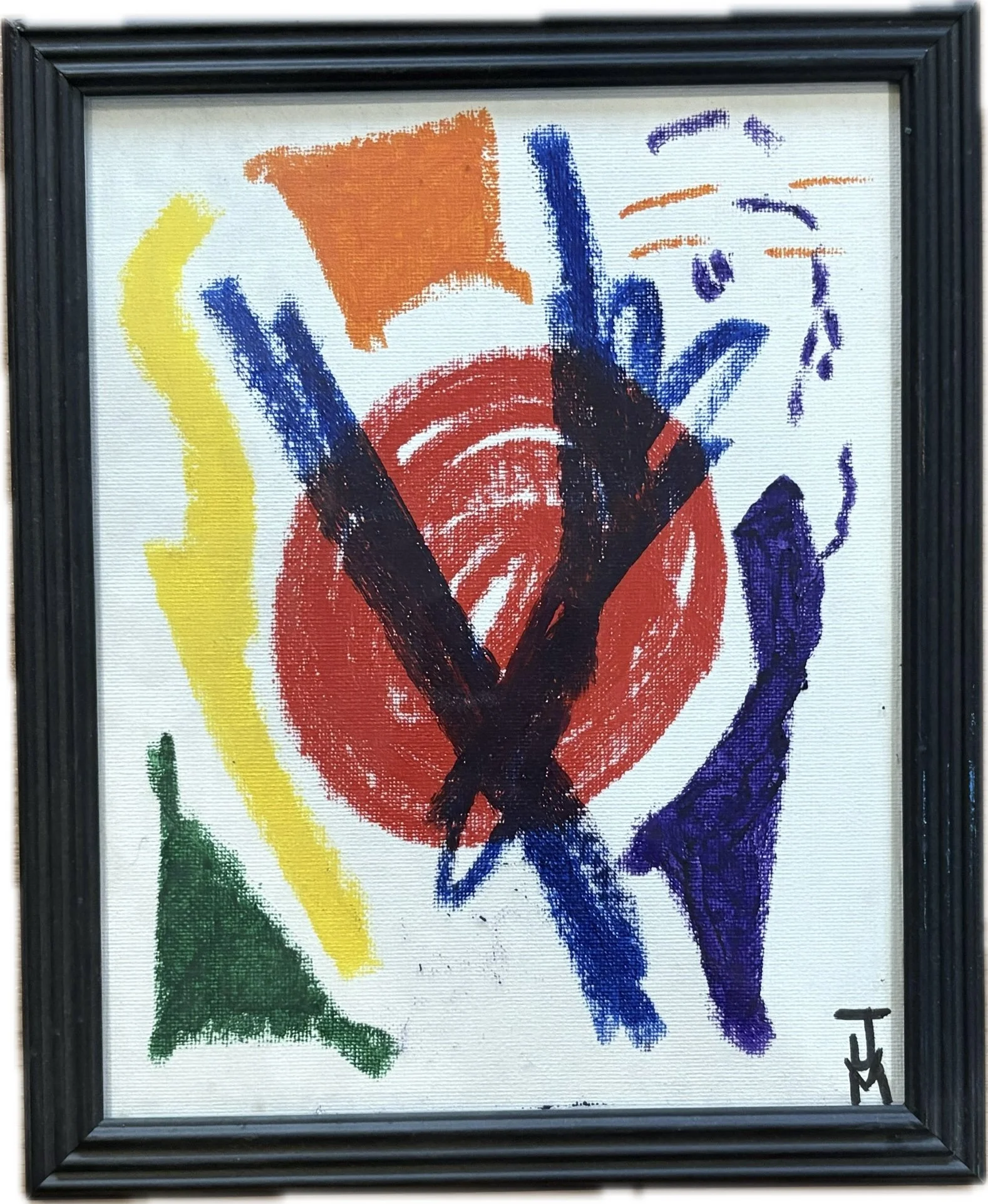 "Untitled", 8x10, Acrylic on Canvas