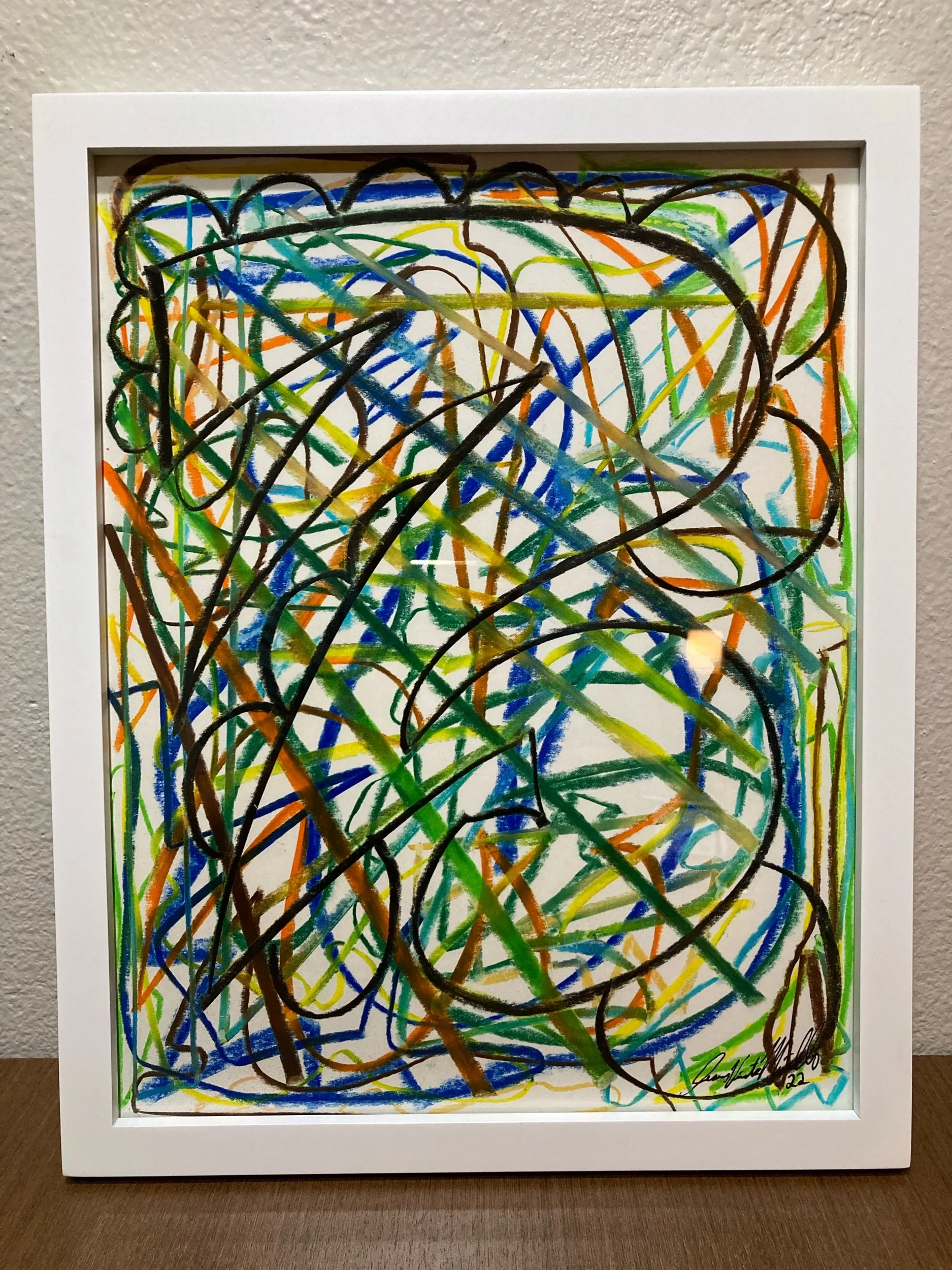 "Untitled", 11x14, Pastel on Paper