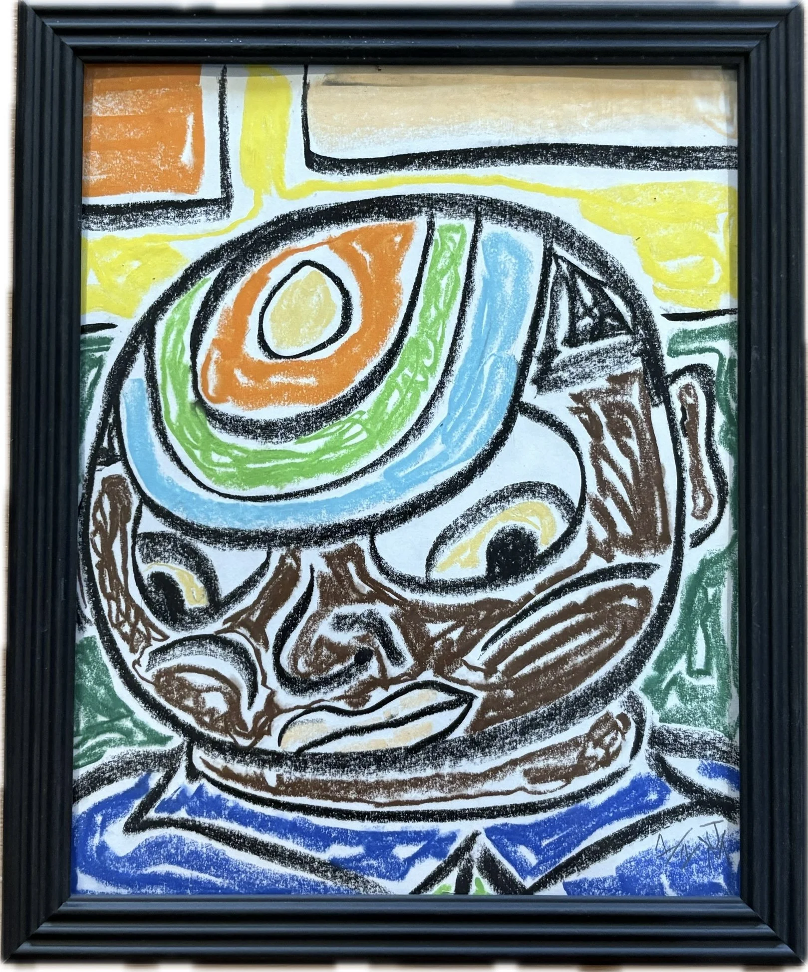 "Boy in Beanie" 8x10, Pastel on Paper