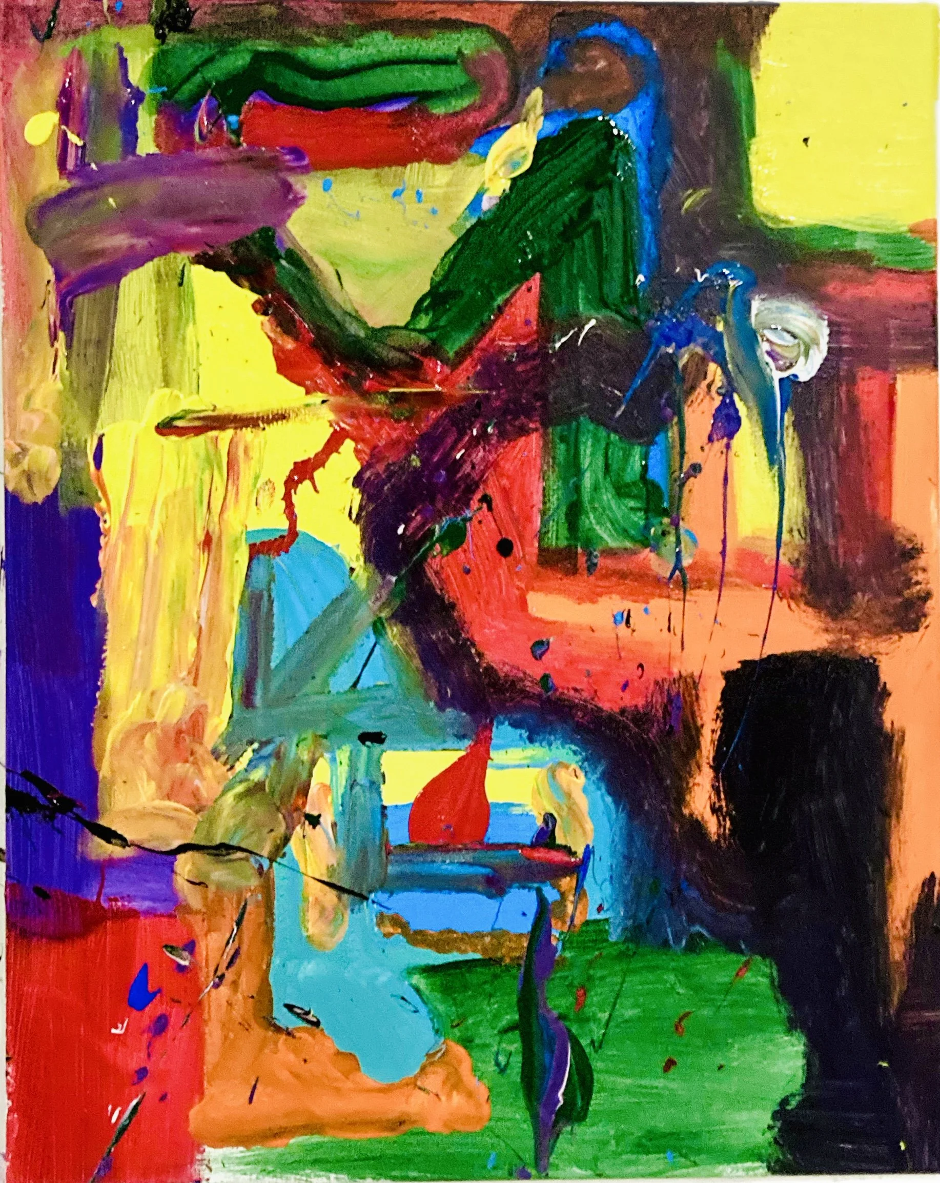 "Winterreise #3", 16x20, Acrylic on Canvas