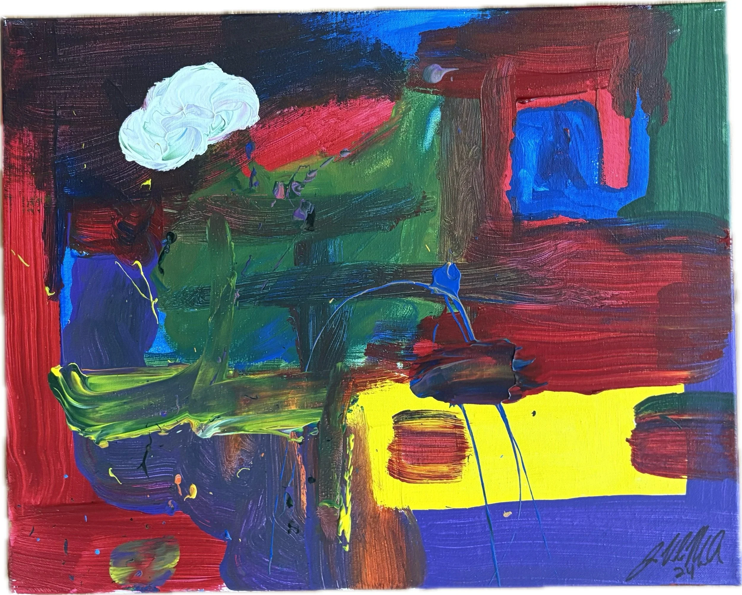 "Winterreise #2", 16x20, Acrylic on Canvas