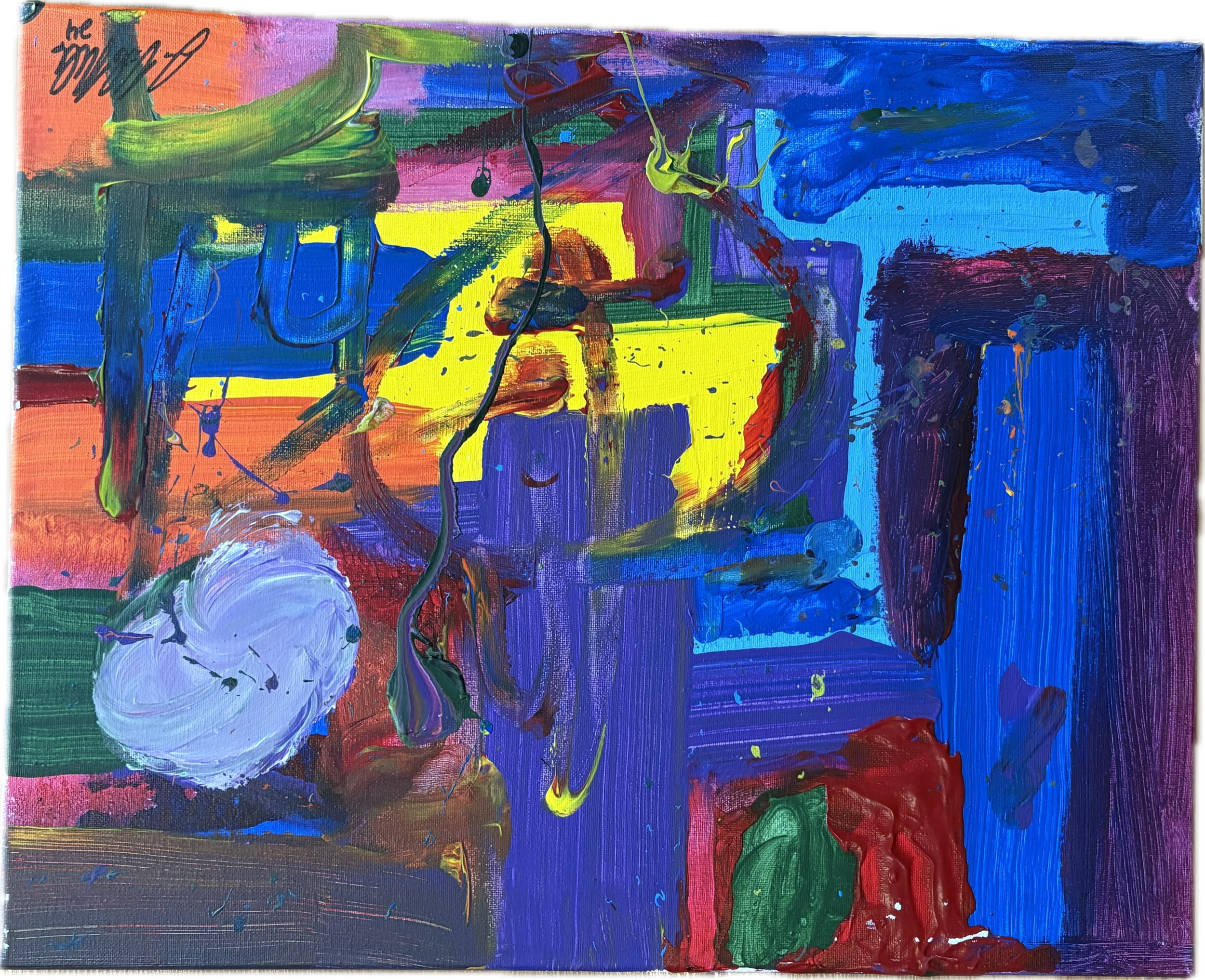 "Winterreise #1", 16x20, Acrylic on Canvas