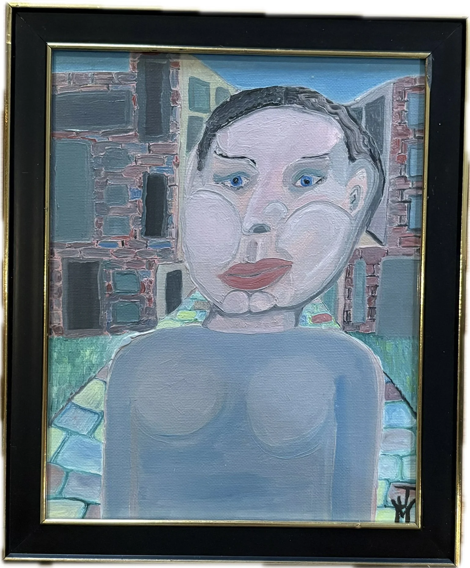 "Woman", 8x10, Oil on Canvas Board