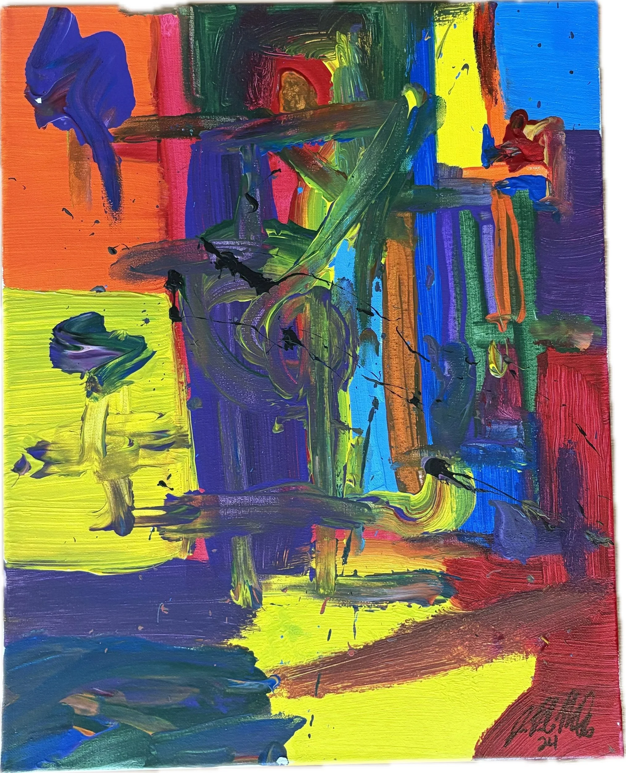 "Winterreise #5", 16x20, Acrylic on Canvas