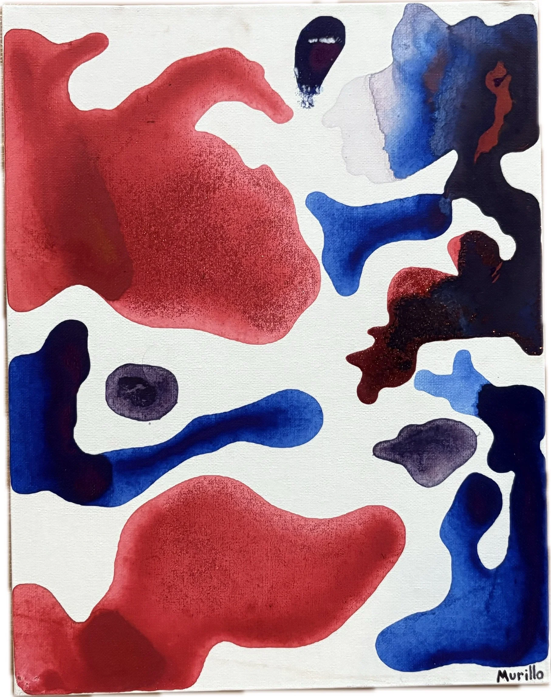 "Untitled" 11x14, Acrylic on Canvas Board