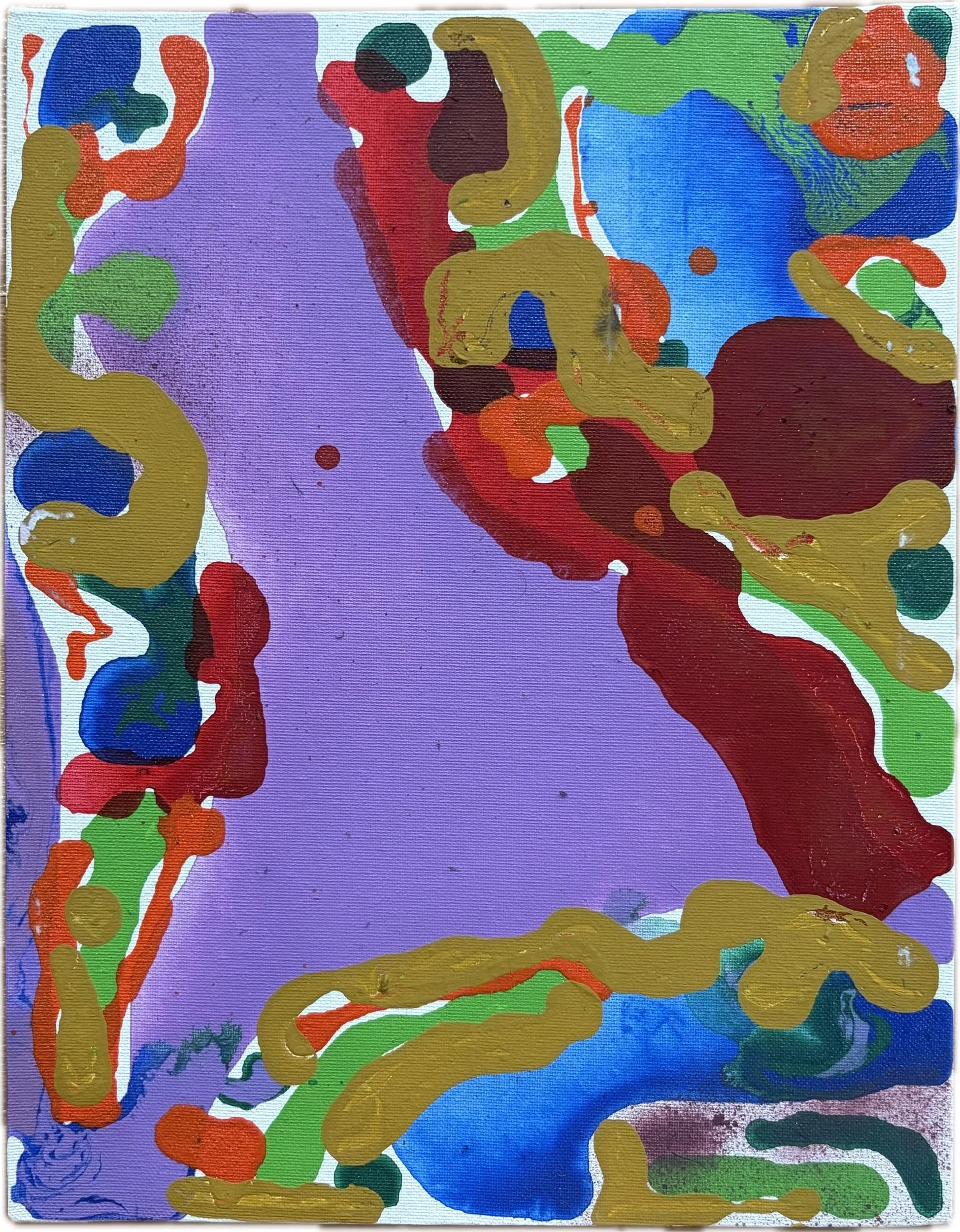 "Untitled" 11x14, Acrylic on Canvas Board
