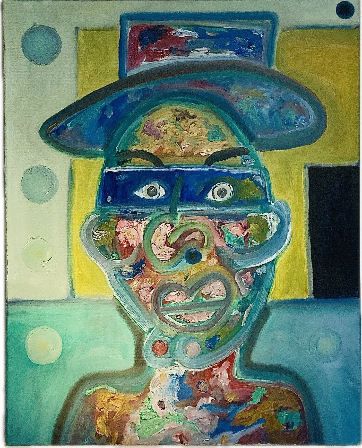 "Zorro", 16x20, Oil on Canvas
