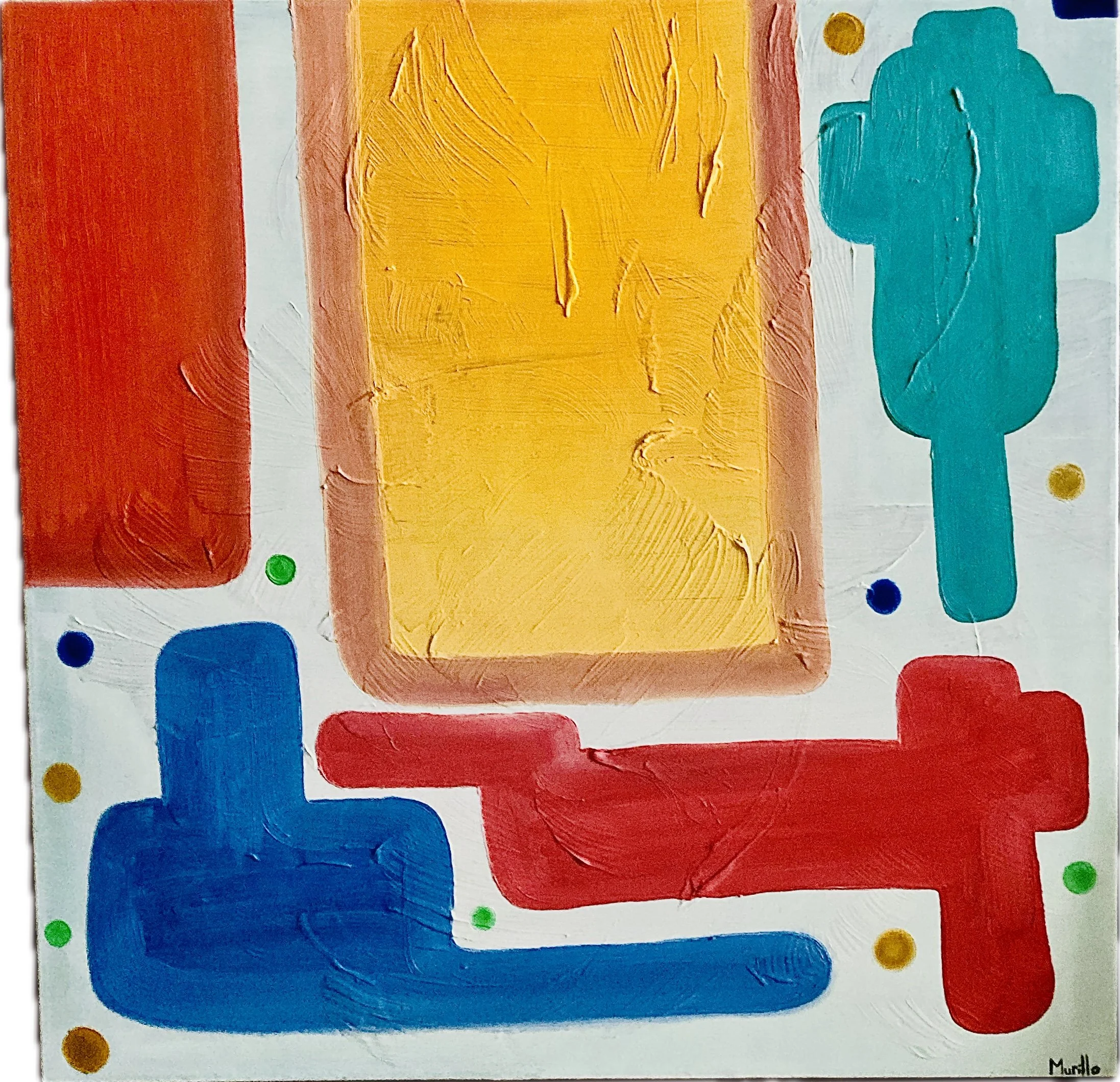 "Til Next Time", 36x36, Oil on Canvas