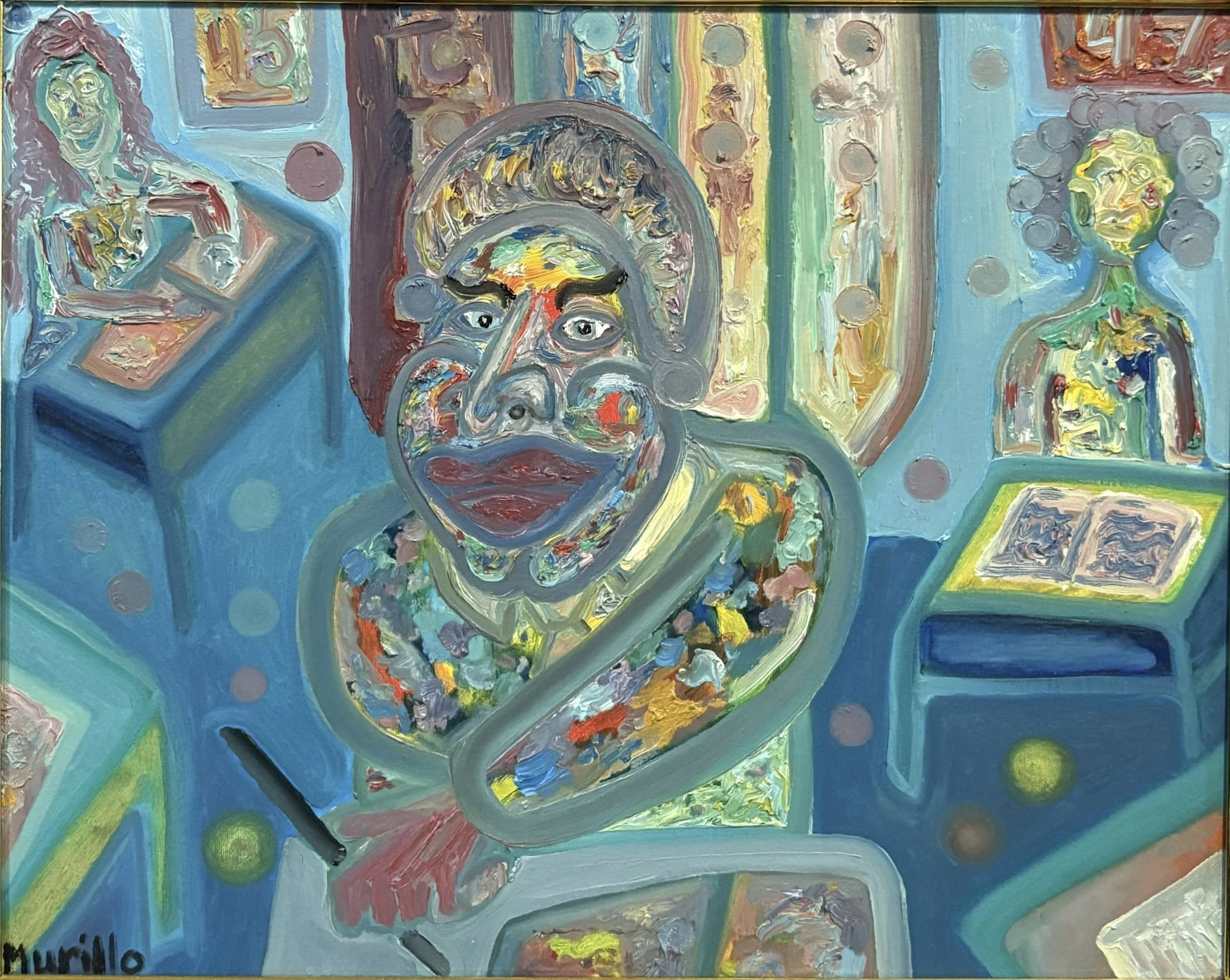 "Donald Trump Dismantling The Department of Education", 16x20, Oil on Canvas