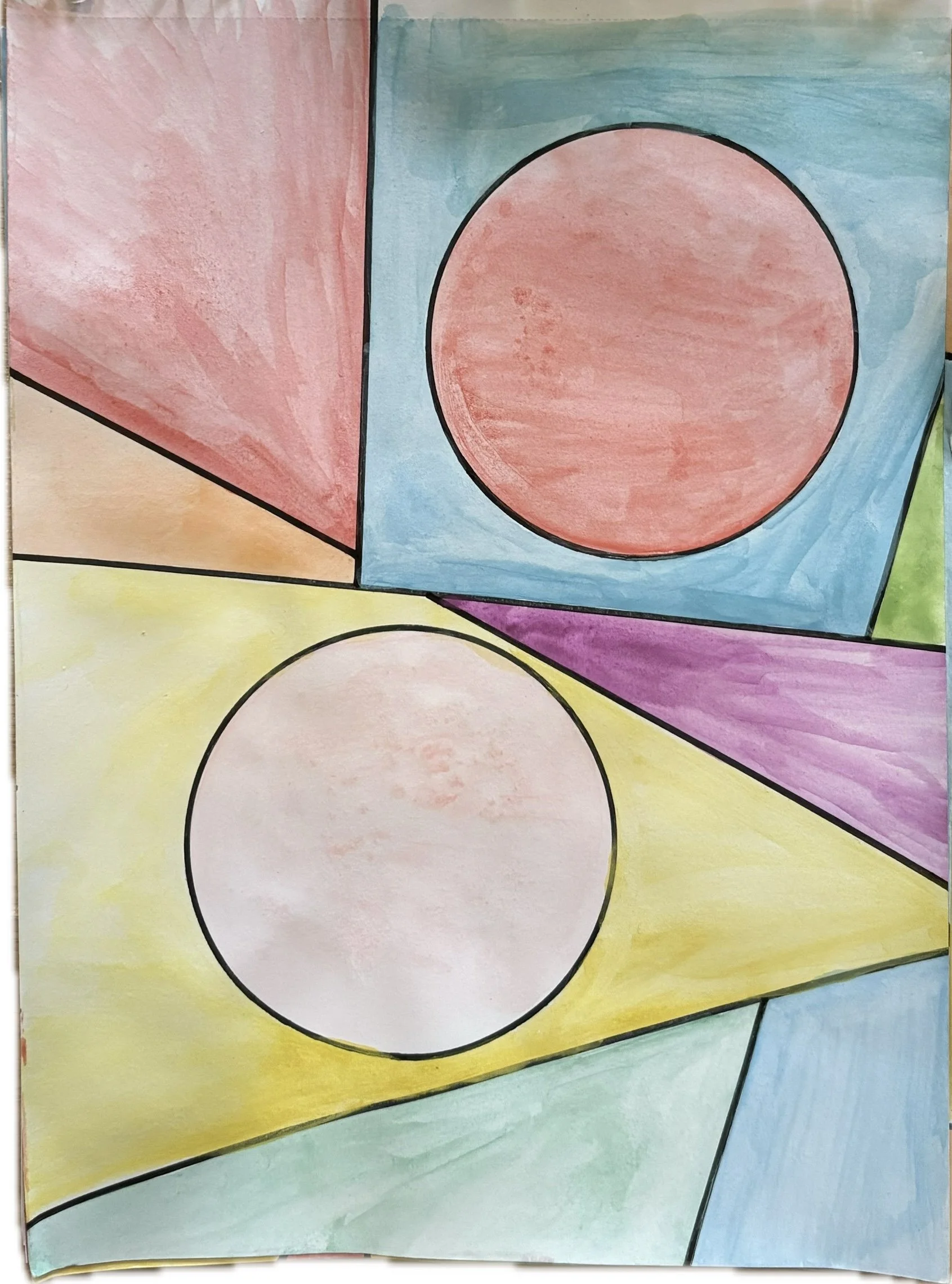 "No Puedo, Le Creo" 8x10, Watercolor on Paper