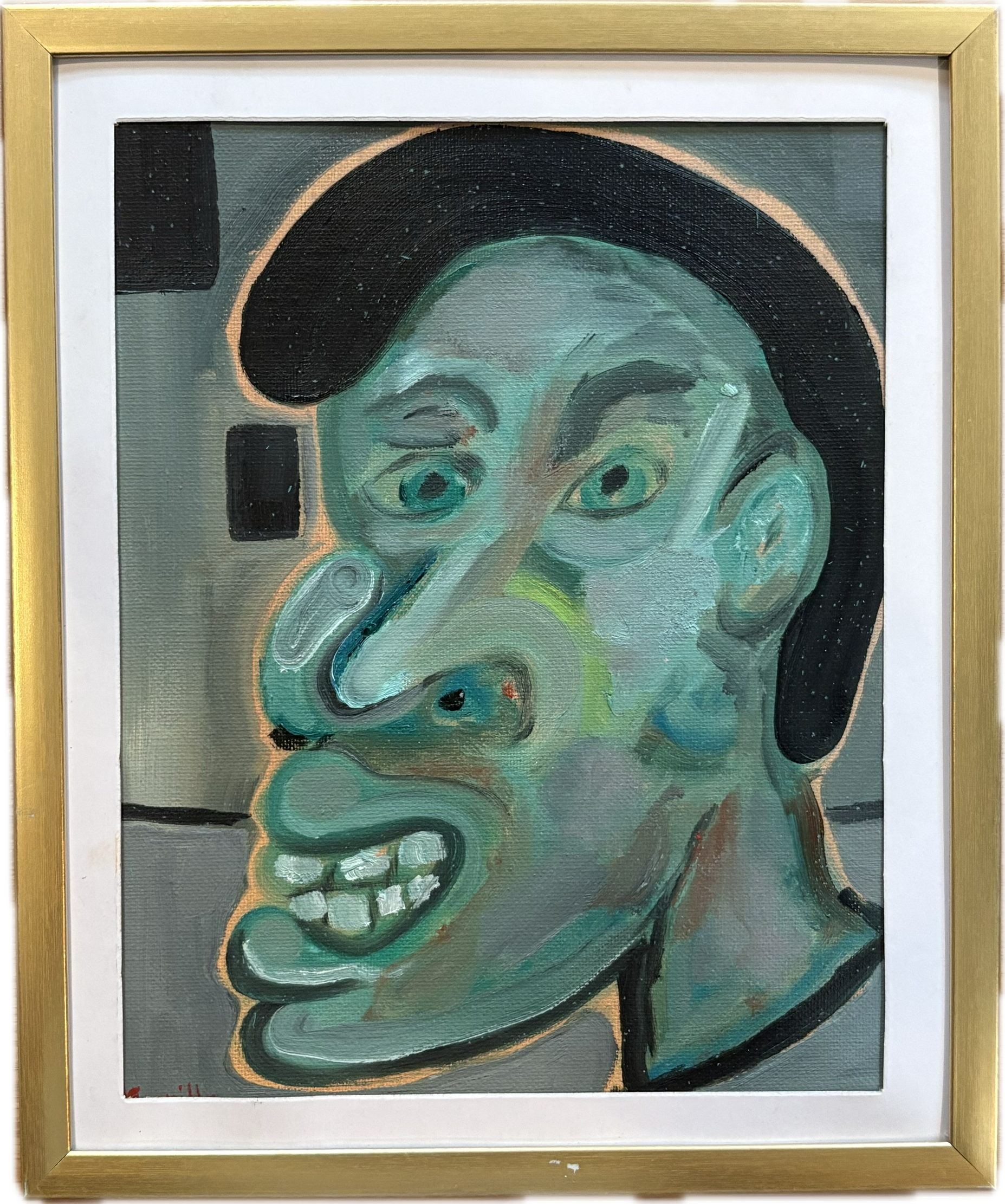 "Uncle Frank", 8x10, Oil on Canvas Board