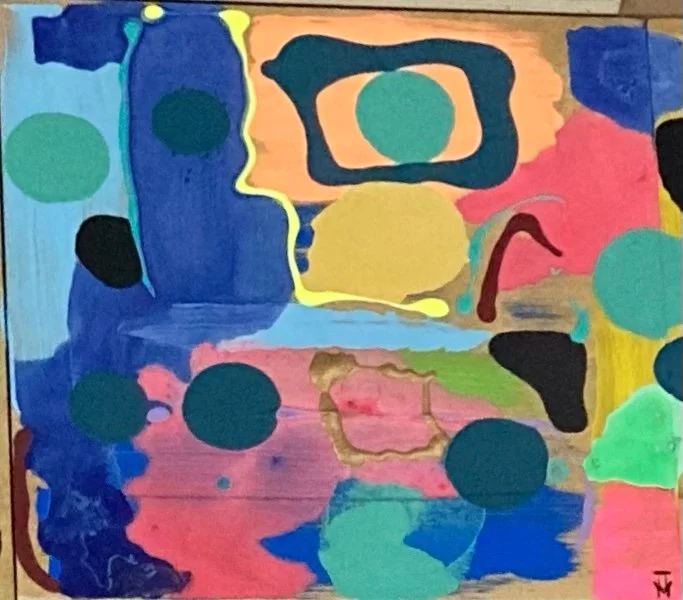 "Untitled", 12x12, Acrylic on Wood Panel
