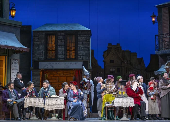 Schaundard in La Boheme with Opera San Jose. November, 2024